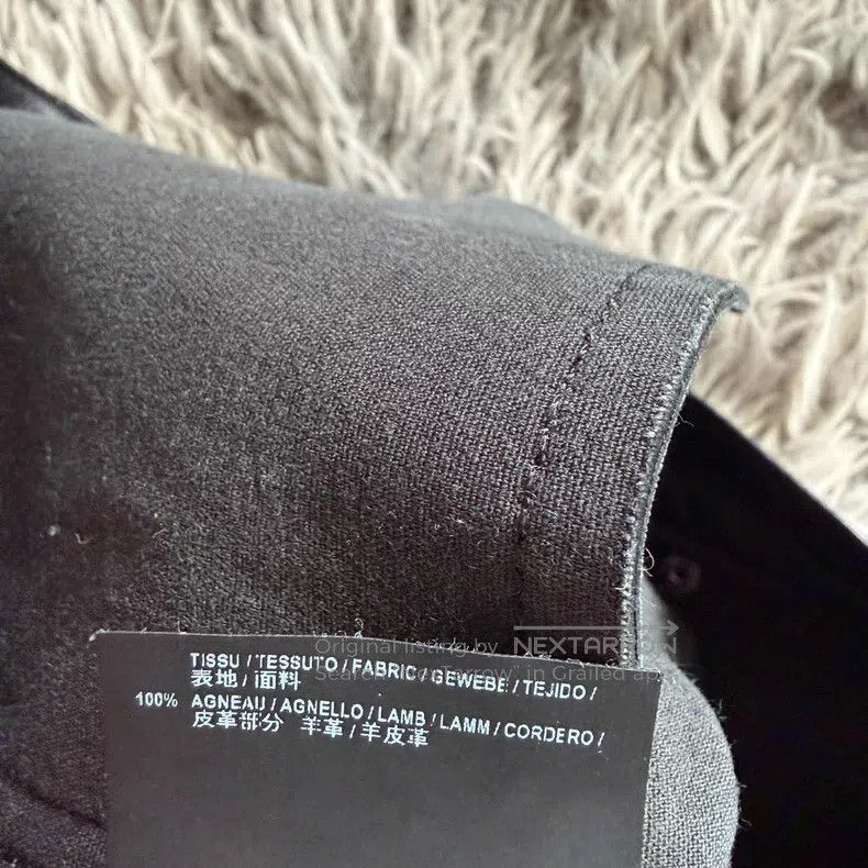 Saint Laurent Paris Saint Laurent Paris Black Basic Sheepskin Leather Pants Size US 32 / EU 48 - 6 Thumbnail