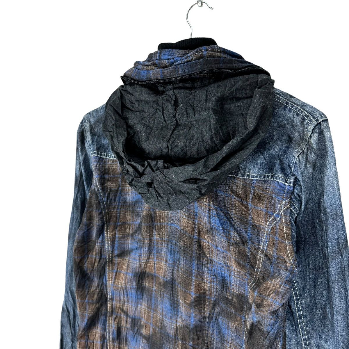 If Six Was Nine ⚡️IN THE ATTIC HOODIE DENIM ZIPPER JACKET Size L / US 10 / IT 46 - 5 Thumbnail