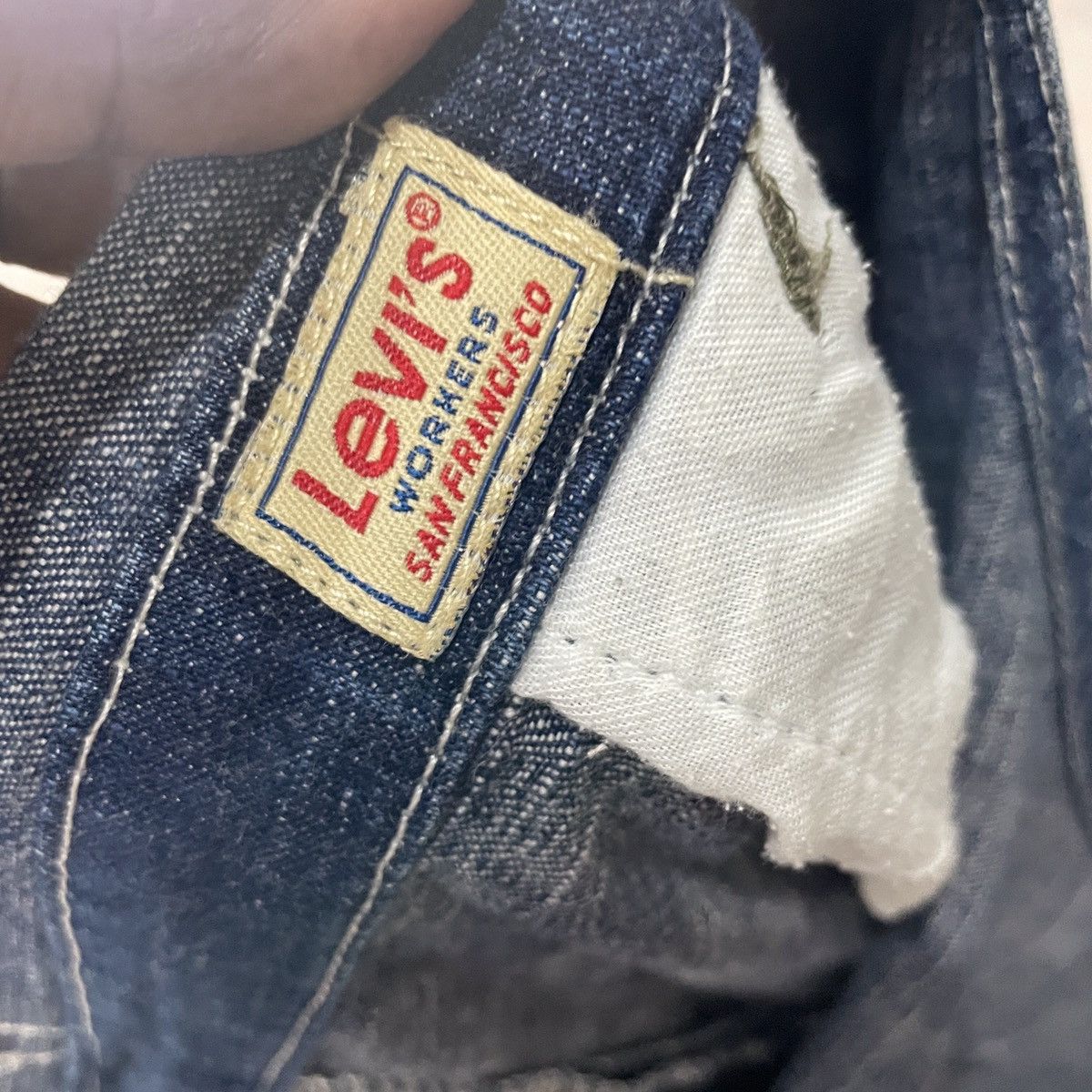 Levi's Vintage Levis Strauss Co Workwear Denim Overall Size US 36 / EU 52 - 7 Thumbnail