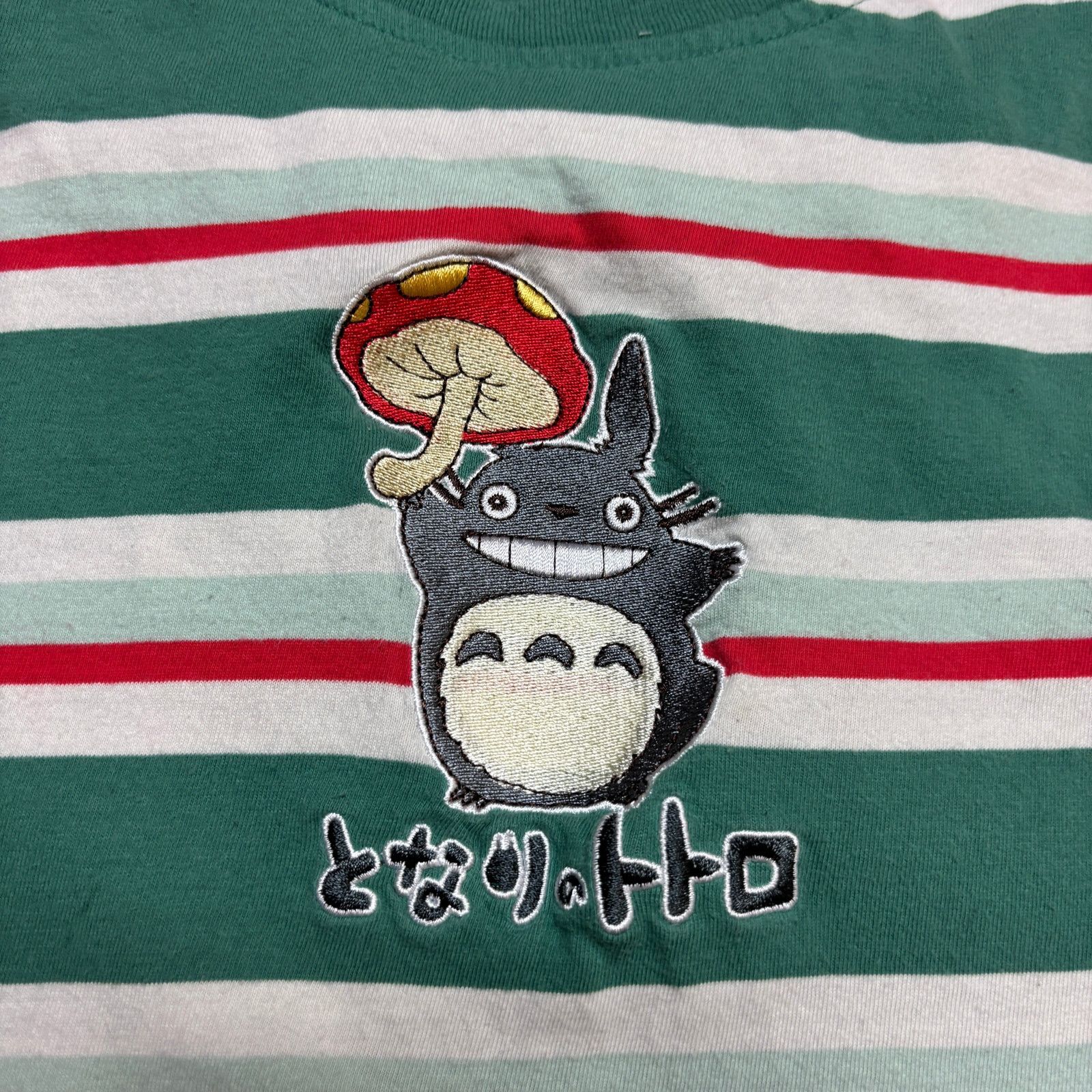 Other Studio Ghibli My Neighbor Totoro Embroidered Retro Tee Med Size US M / EU 48-50 / 2 - 3 Thumbnail