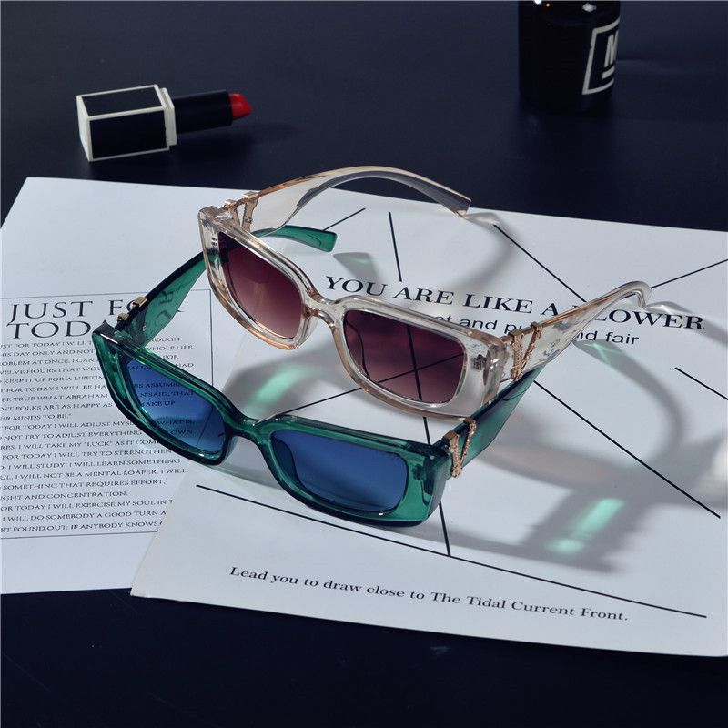 VIBE Future Street ins style custom avant-garde sunglasses Size ONE SIZE - 1 Thumbnail