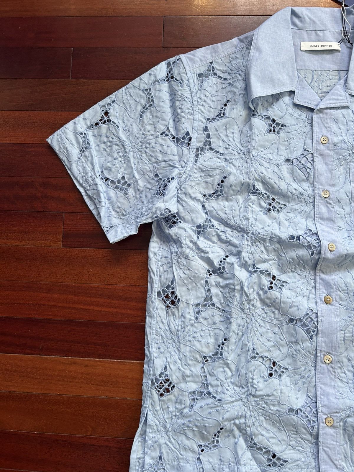 Wales Bonner Wales Bonner Bowling Shirt Size US L / EU 52-54 / 3 - 4 Thumbnail