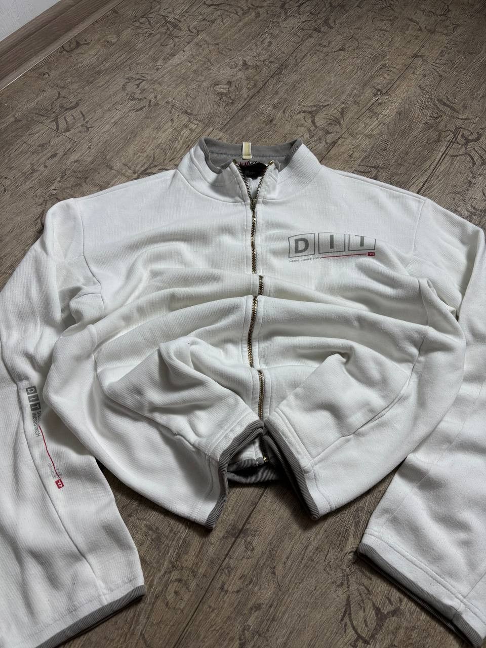 Diesel Diesel Rare knit y2K Lampo zip Sweatshirt Jacket Size US L / EU 52-54 / 3 - 5 Thumbnail