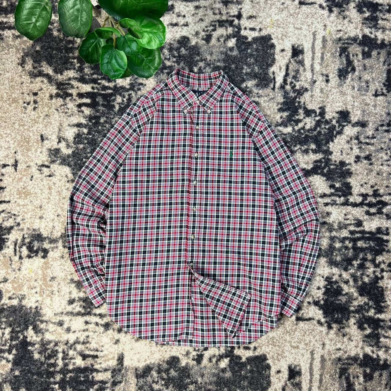 Polo Ralph Lauren Polo Ralph Lauren Luxury Checkered Button Up Shirt Size US XL / EU 56 / 4 - 1 Thumbnail