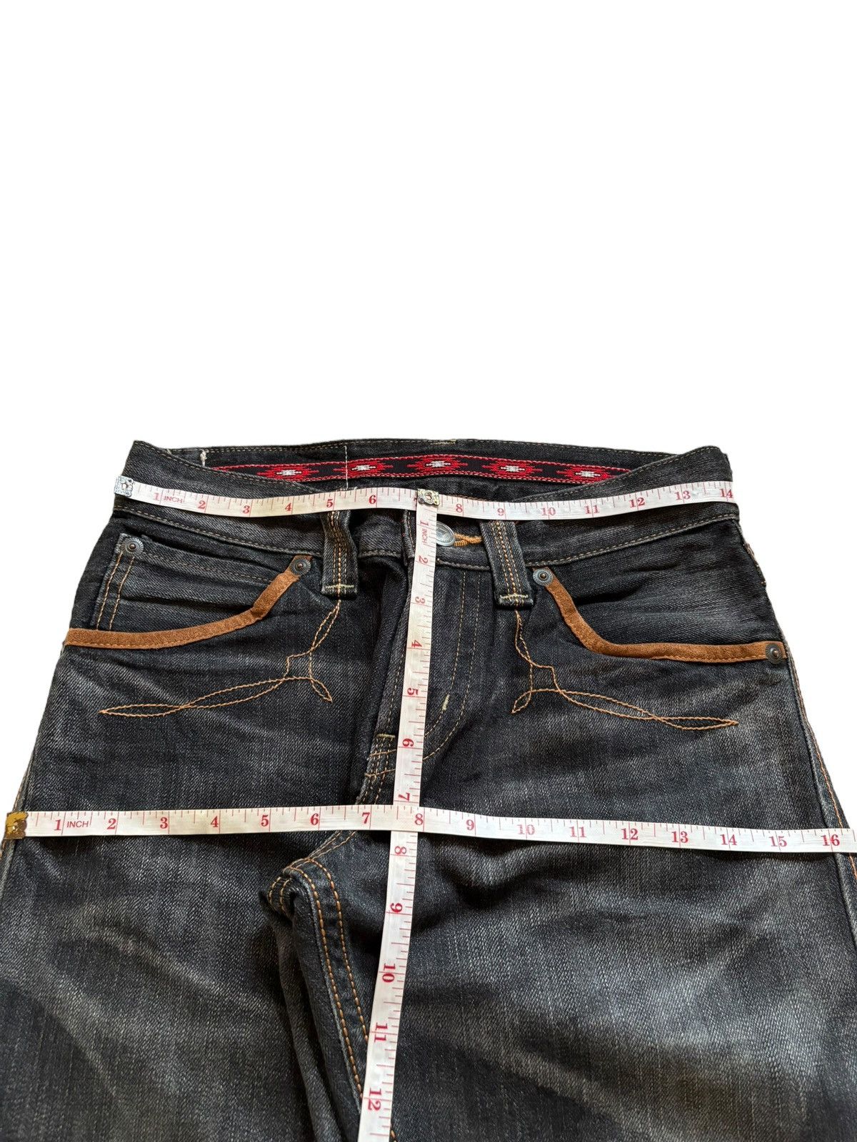 Edwin Exclusive Vintage Edwin Faded Wash Baggy Jeans Size US 28 / EU 44 - 12 Thumbnail