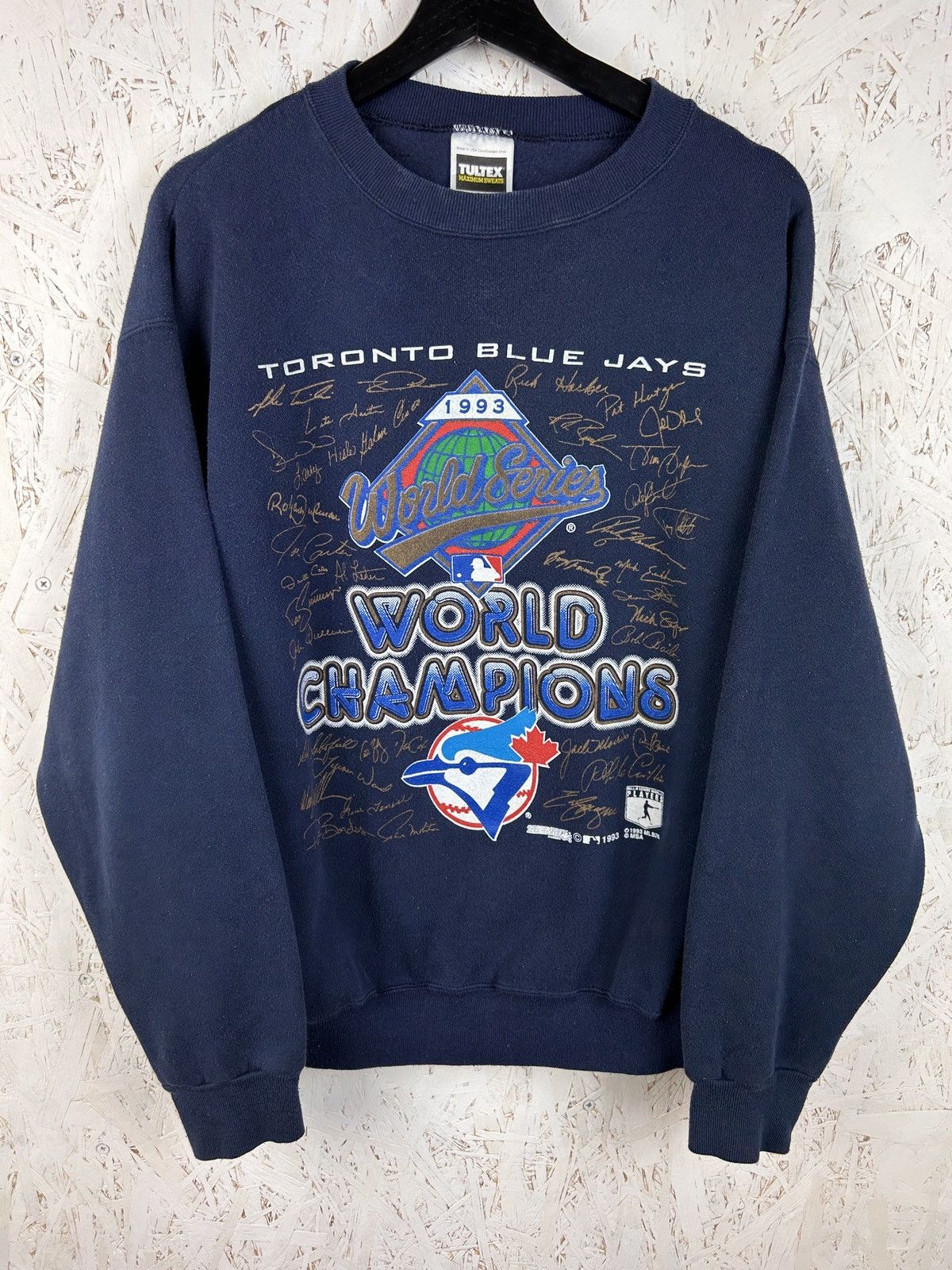 MLB × Tultex × Vintage 90s Vintage Toronto Blue Jays 1993 MLB
