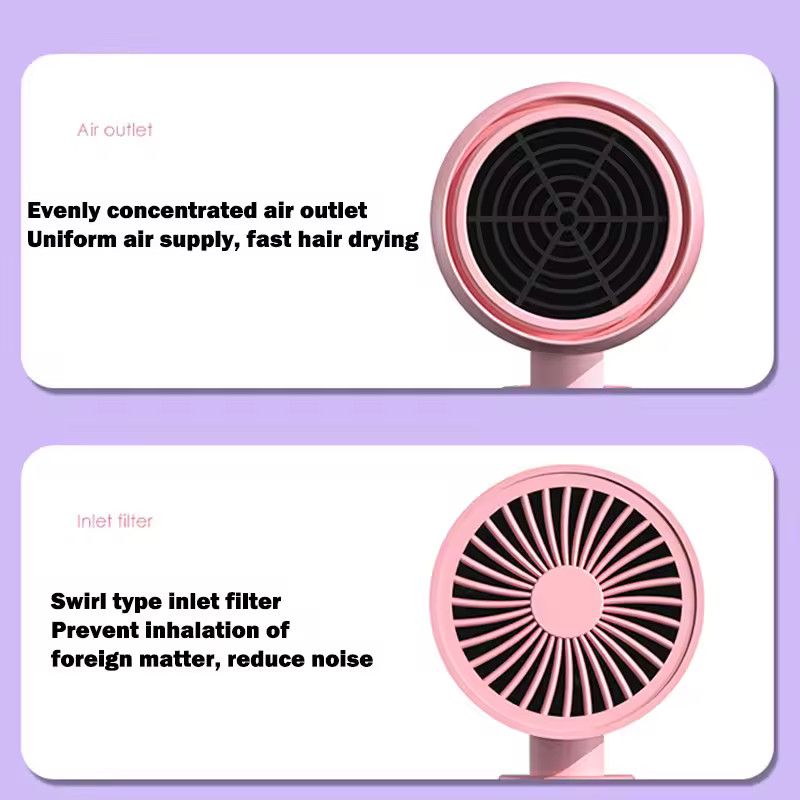 Other MIni Folding Hairdryer 750W with Carrying Drier 220V-240V Size ONE SIZE - 4 Thumbnail