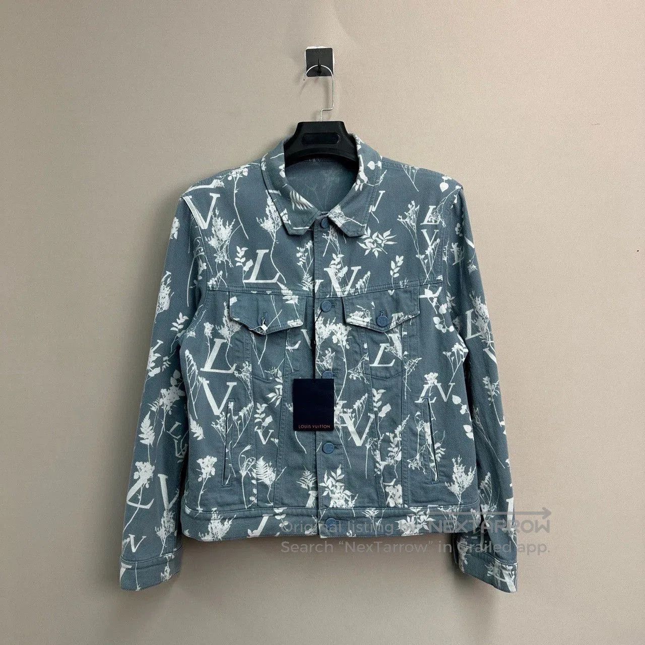 Louis Vuitton blue printed denim jacket by louis vuitton. Size US L / EU 52-54 / 3 - 1 Thumbnail