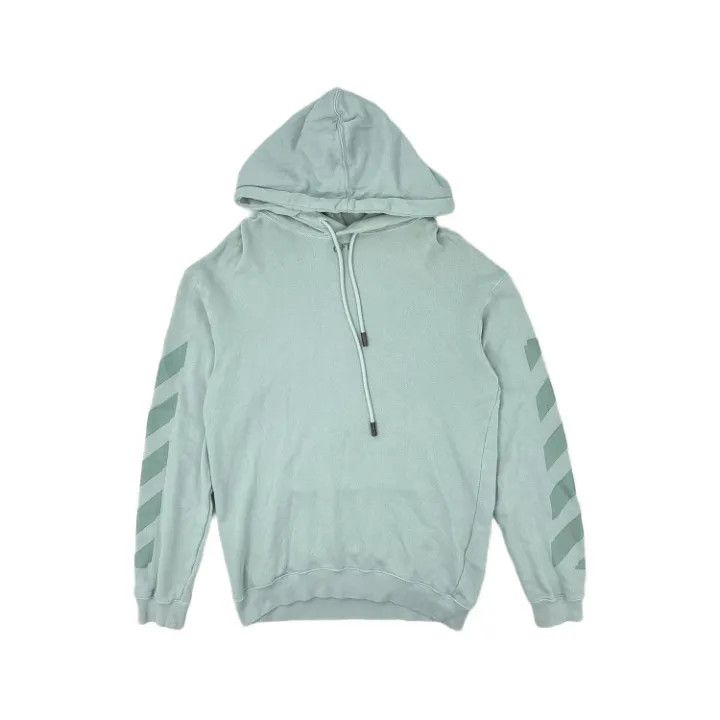 Off-White Off-White Graphic Print Hooded Sweatshirt 0079 Size US M / EU 48-50 / 2 - 1 Thumbnail