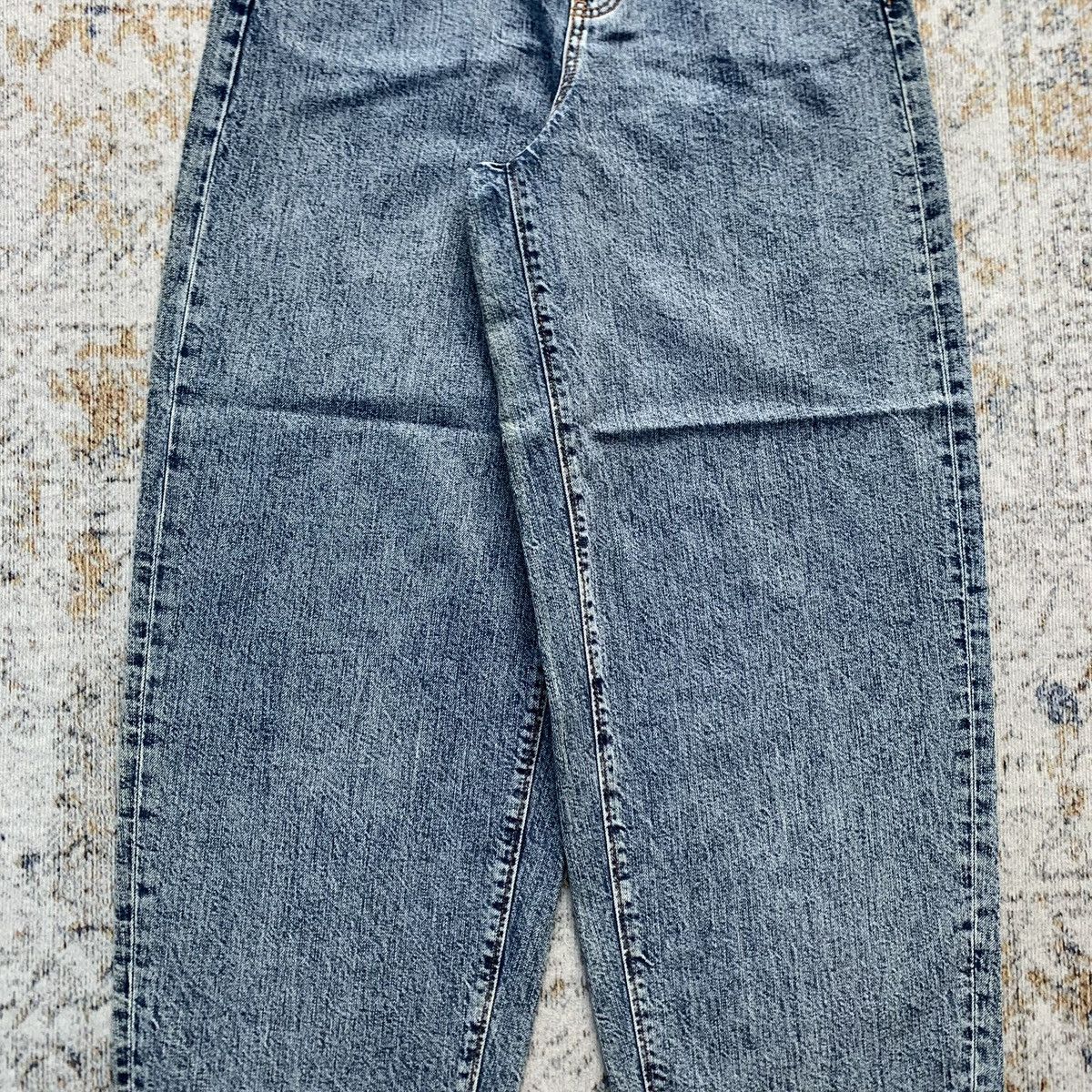Japanese Brand Rare Japanese Brand GU Wide Denim Jeans Size US 29 - 3 Thumbnail