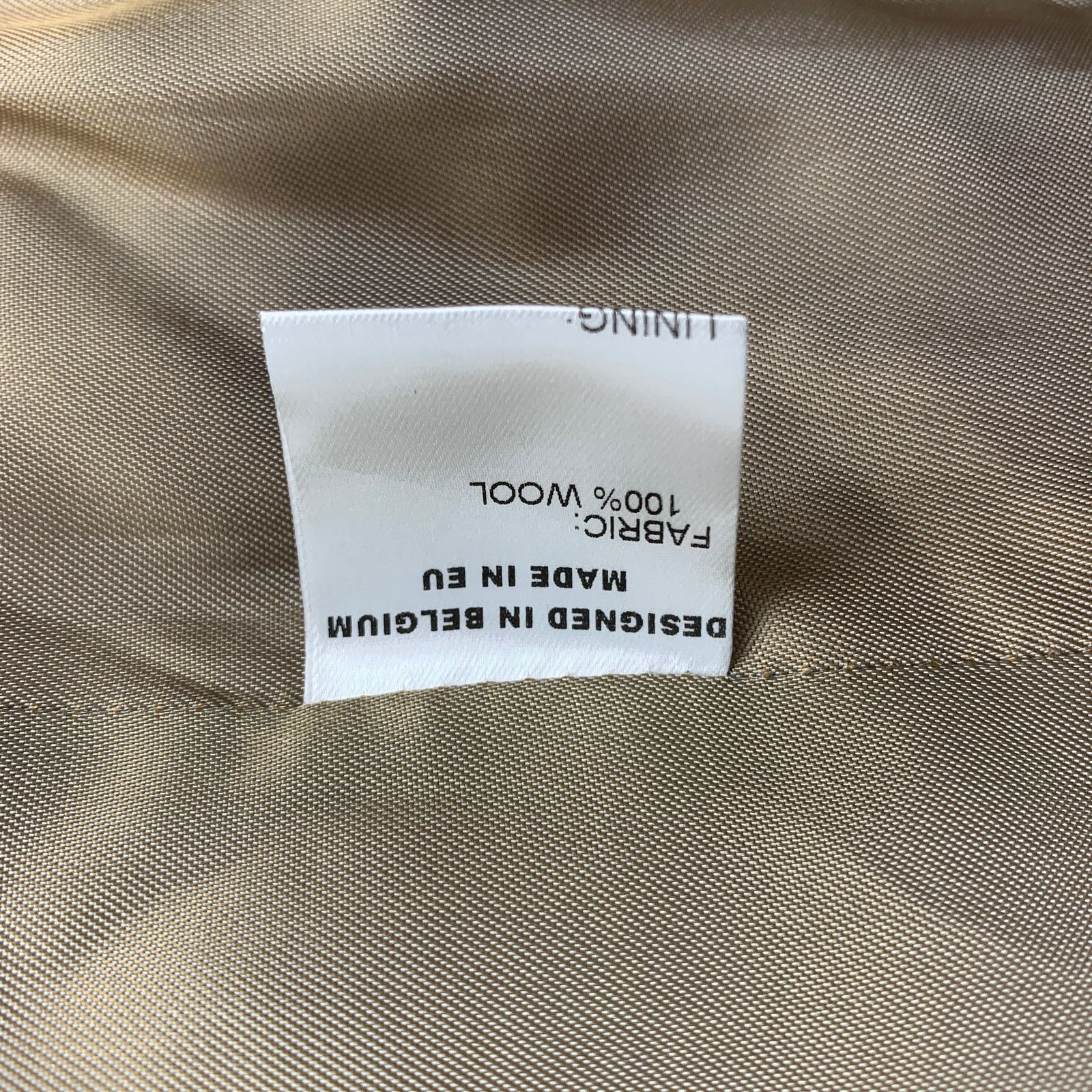 Walter Van Beirendonck FW 19 Size 36 Orange Wool Double Breasted Jacket Size US S / EU 44-46 / 1 - 4 Thumbnail