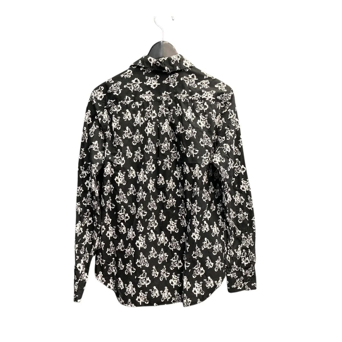 Comme des Garcons Black AD2011 Allover Moped Long Sleeve Shirt Size S / US 4 / IT 40 - 1 Thumbnail