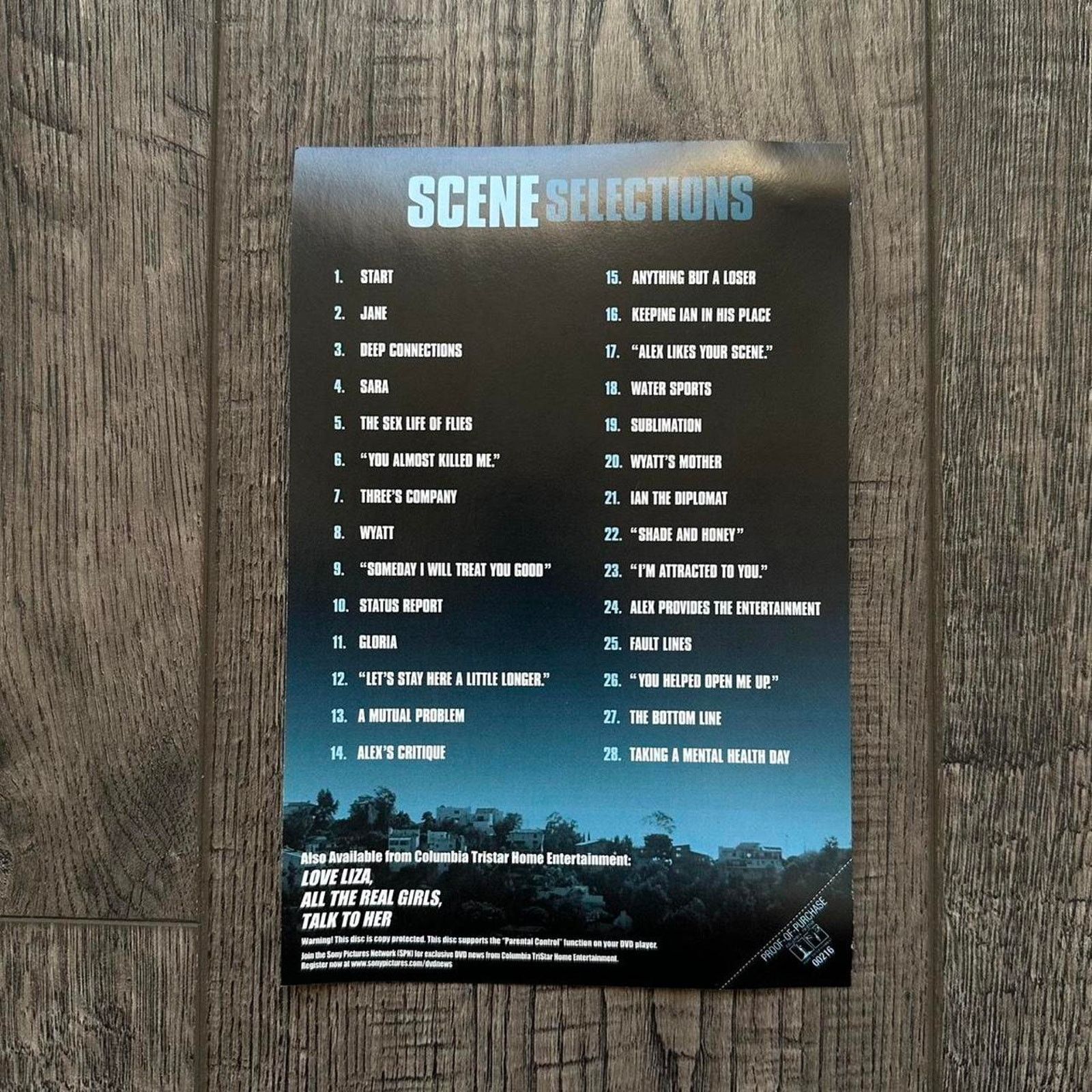Vintage Vintage Laurel Canyon LA Mini Movie Promo DVD Poster Print Size ONE SIZE - 4 Thumbnail