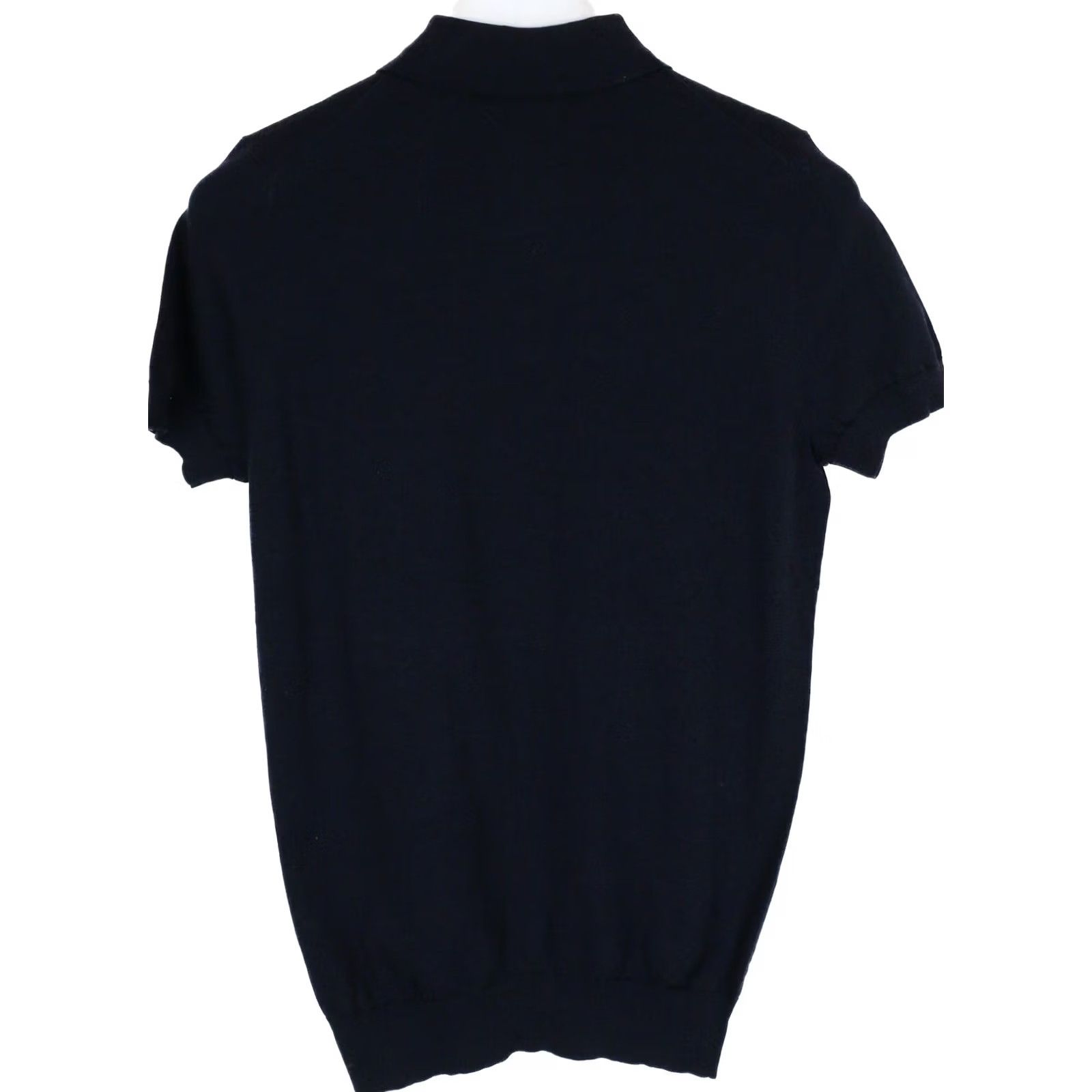 Suitsupply Suitsupply Pure Cotton T-Shirt Men's XS Polo Knitted Short Sleeve Navy Size US XS / EU 42 / 0 - 2 Thumbnail