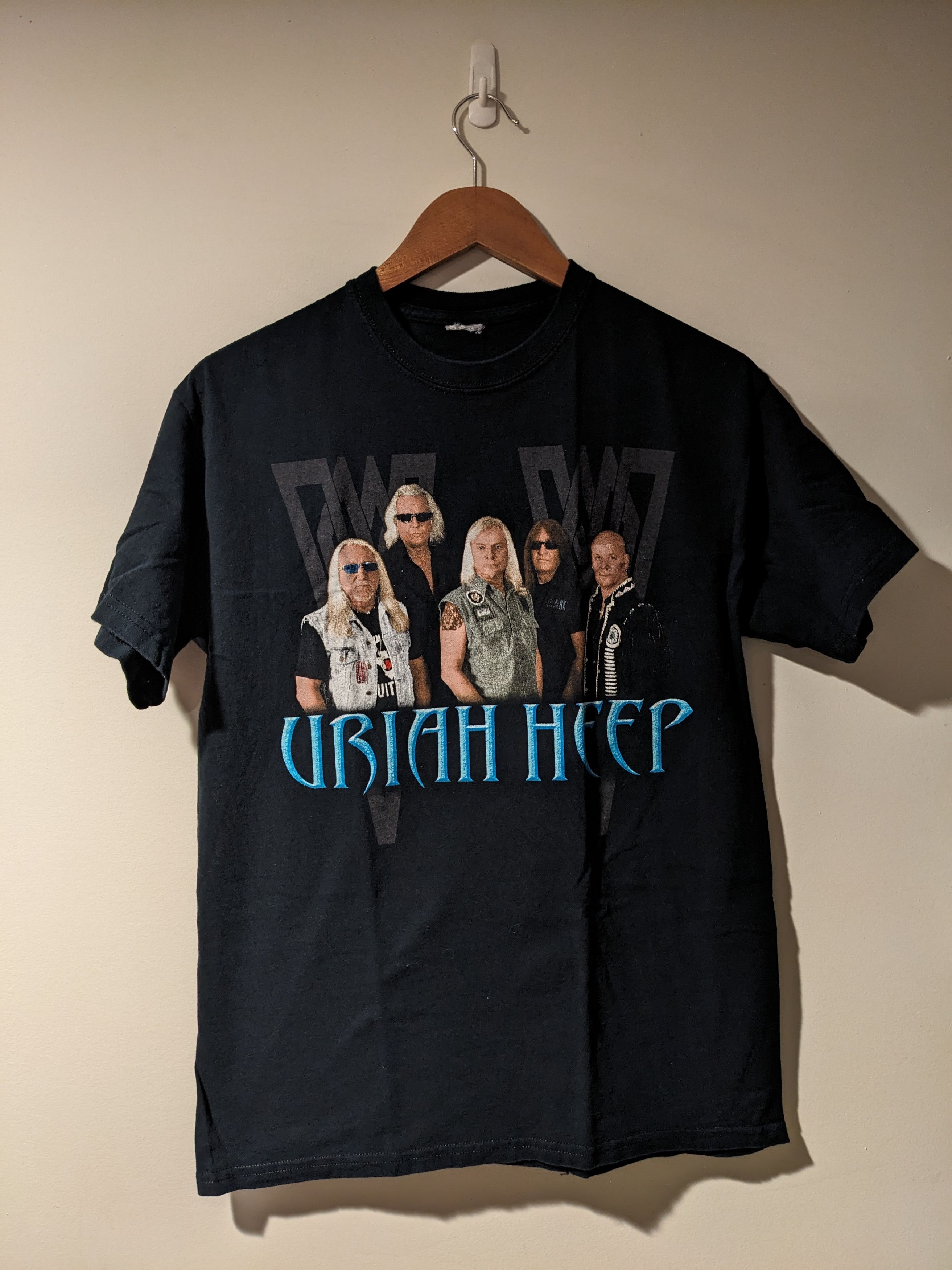 Band Tees × Vintage Vintage Uriah Heep Into the Wind Tour 2011 Medium T-Shirt Size US M / EU 48-50 / 2 - 1 Thumbnail