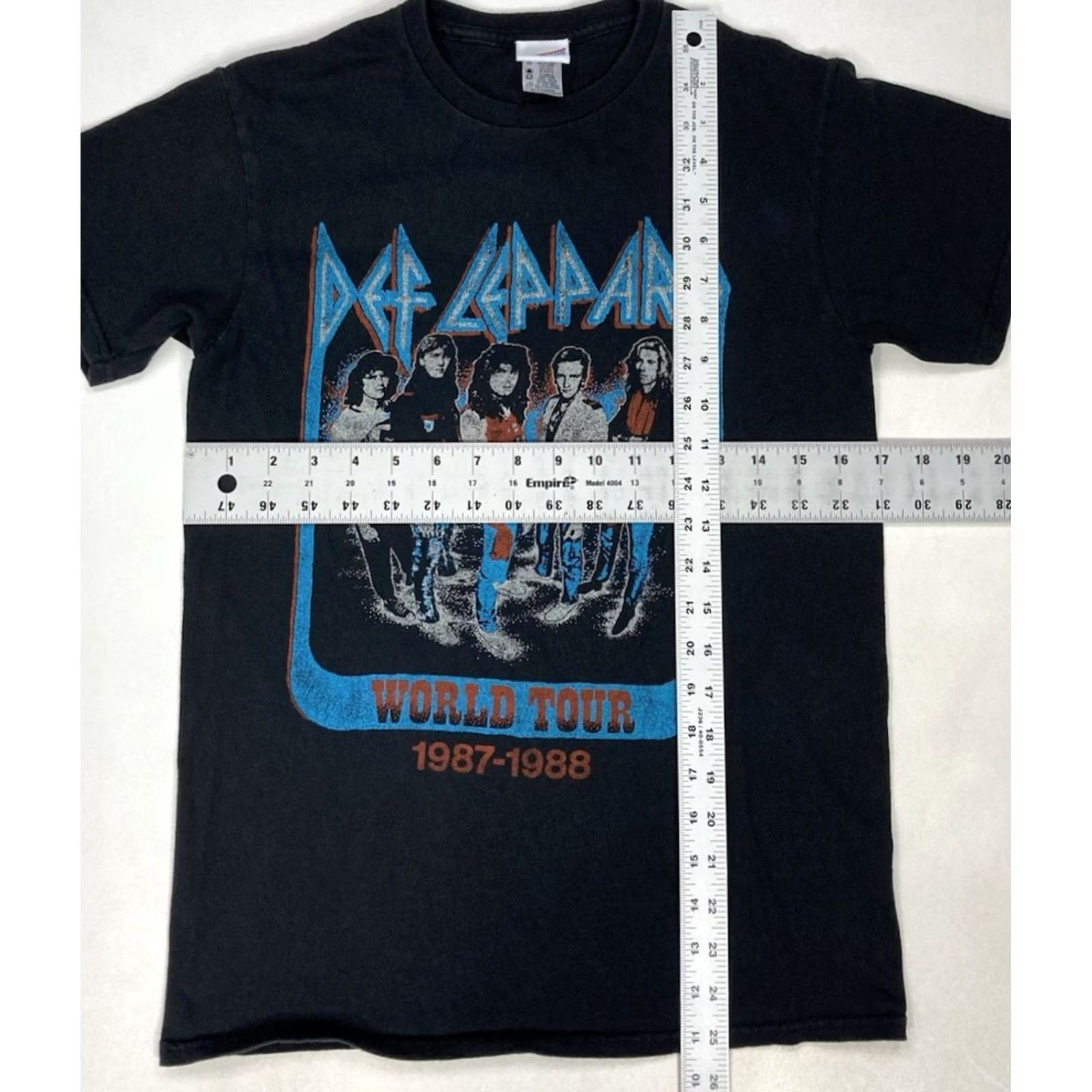 Junk Food VINTAGE Junk Food Def Leppard World Tour 1988 Graphic T-shirt Women XS Black Music Size XS / US 0-2 / IT 36-38 - 5 Thumbnail