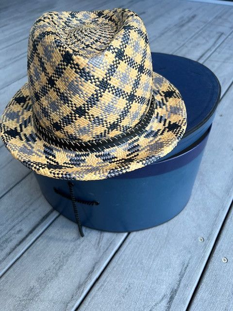 Rod Keenan Rod Keenan Straw Hat Size 38 - 6 Thumbnail