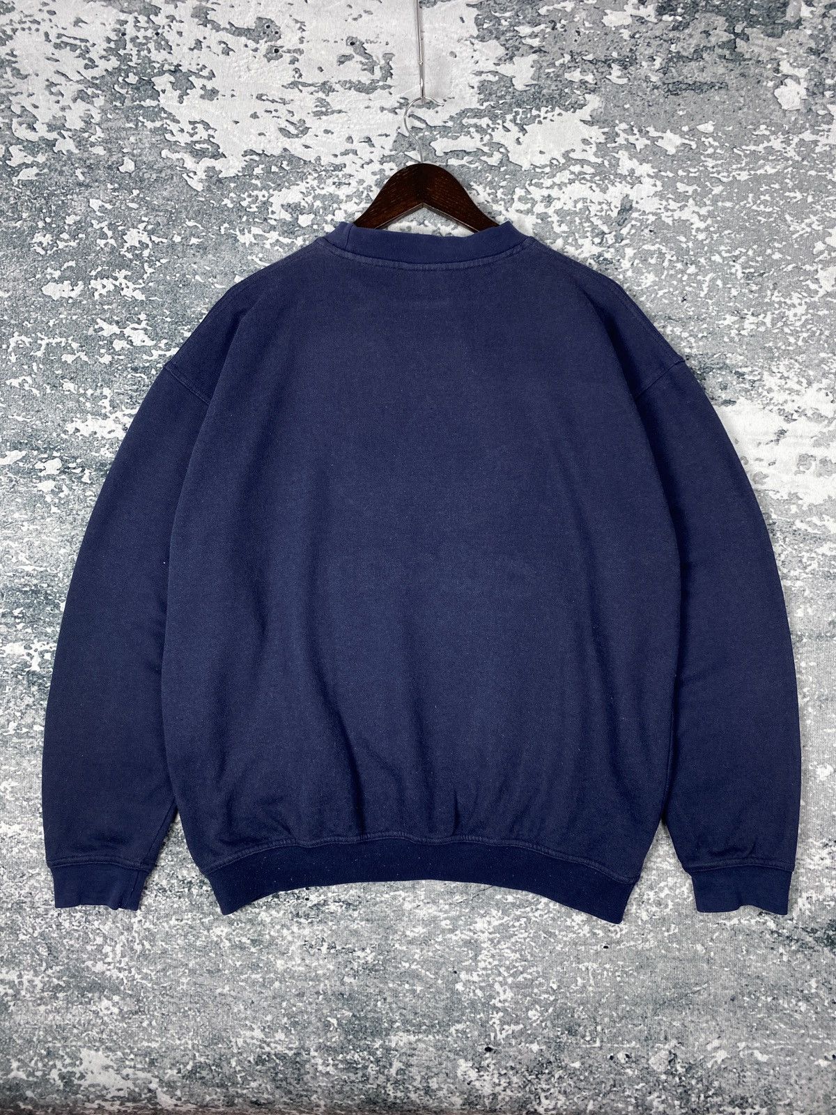 Adidas Vintage Adidas Big Logo Crewneck Sweatshirts Size US L / EU 52-54 / 3 - 7 Thumbnail