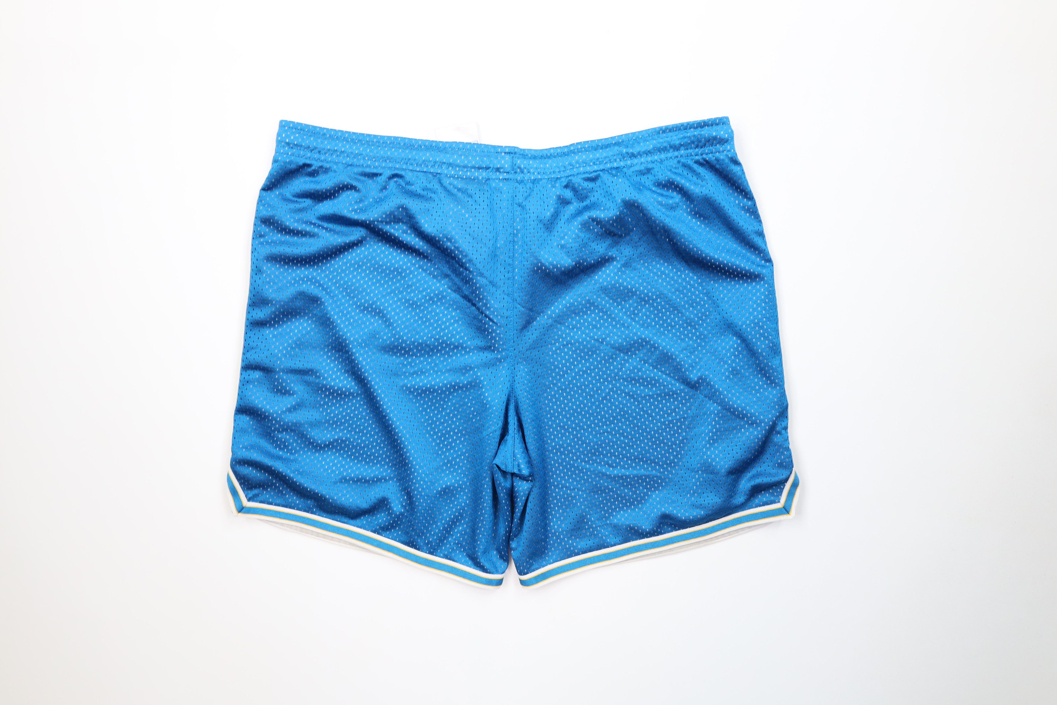 Nike Vintage Nike Scott Mini Swoosh Striped Mesh Shorts AS IS Size 36" / US 14 / IT 50 - 7 Thumbnail