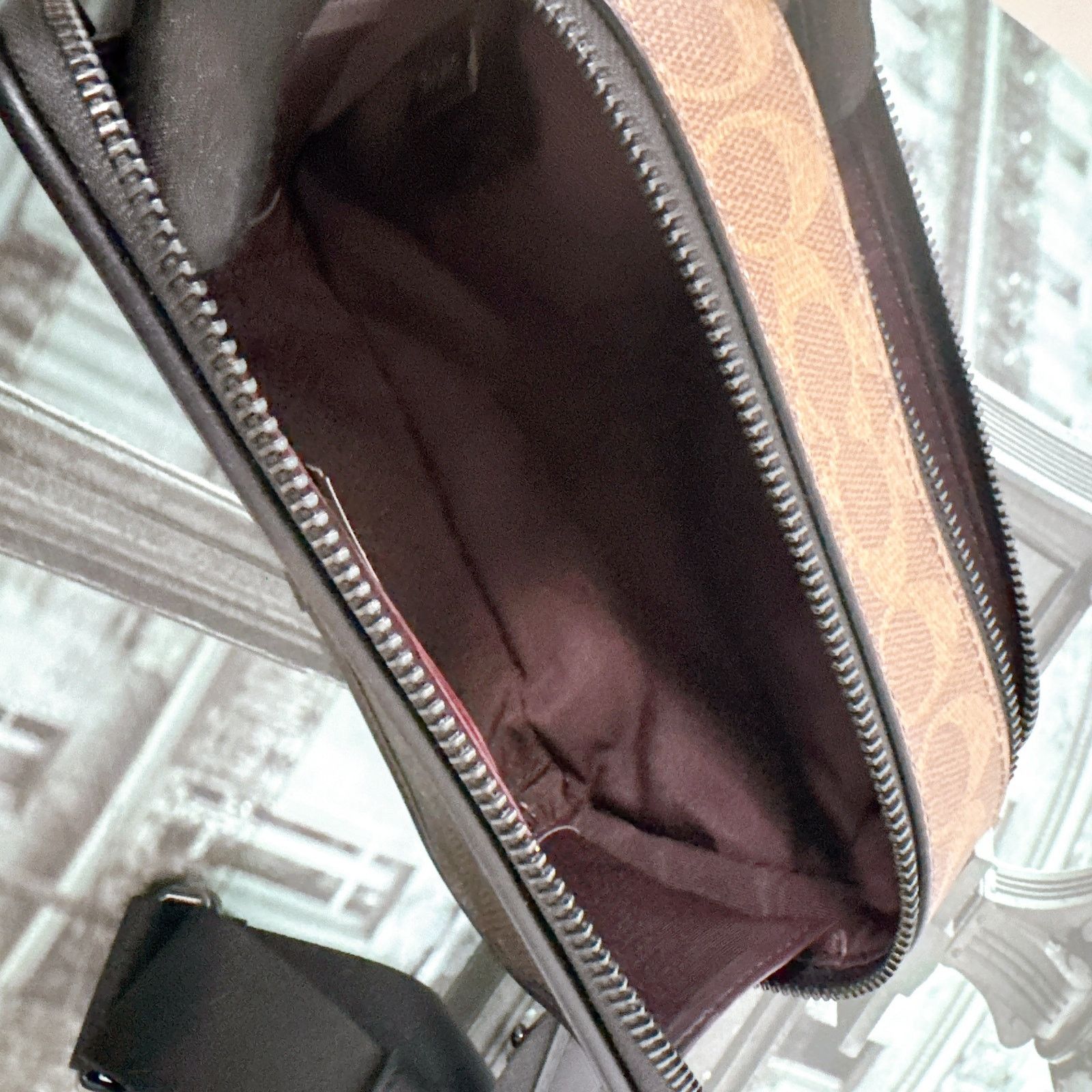 Coach Coach CAB80 Wyatt Crossbody Bag In Blocked Signature Canvas Size ONE SIZE - 7 Thumbnail