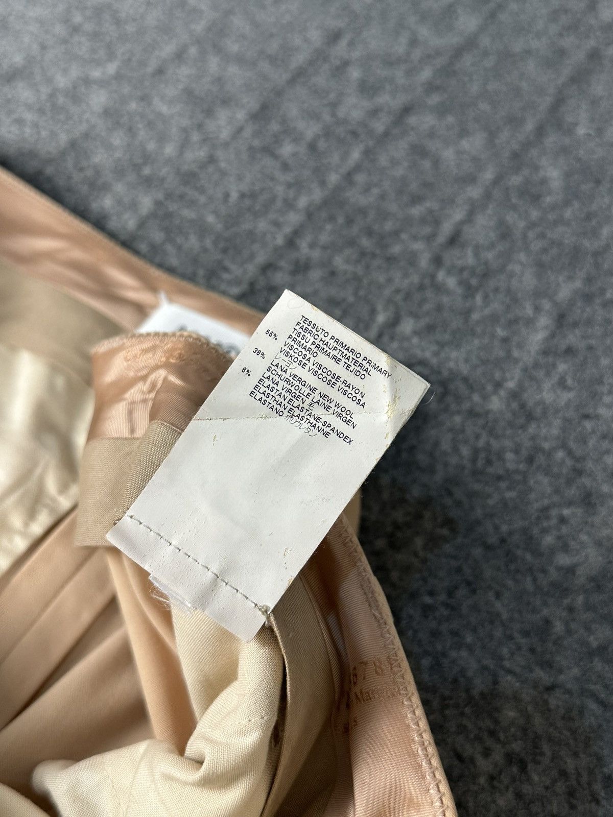 Maison Margiela Maison Martin Margiela - Line 4 SS12 Pastel Orange Suit Set Size S / US 4 / IT 40 - 11 Thumbnail