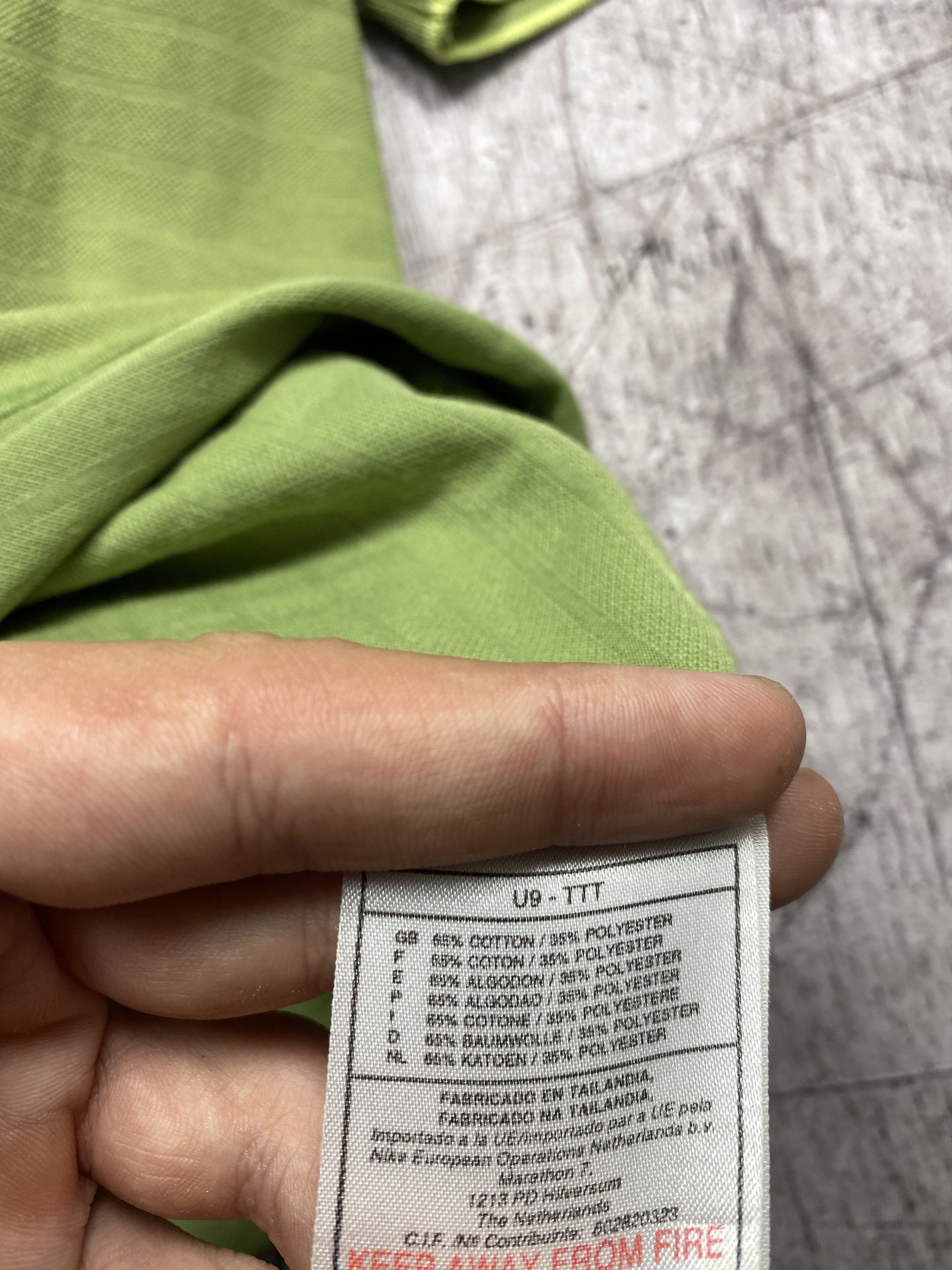 Nike × Vintage Nike Vintage Challenge Court polo t-shirt tee Size US M / EU 48-50 / 2 - 6 Thumbnail