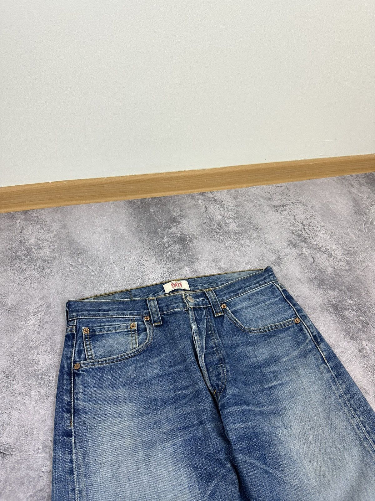 Levi's Vintage Levi's 501 Faded American Denim Baggy Hype Jeans Size US 32 / EU 48 - 8 Thumbnail