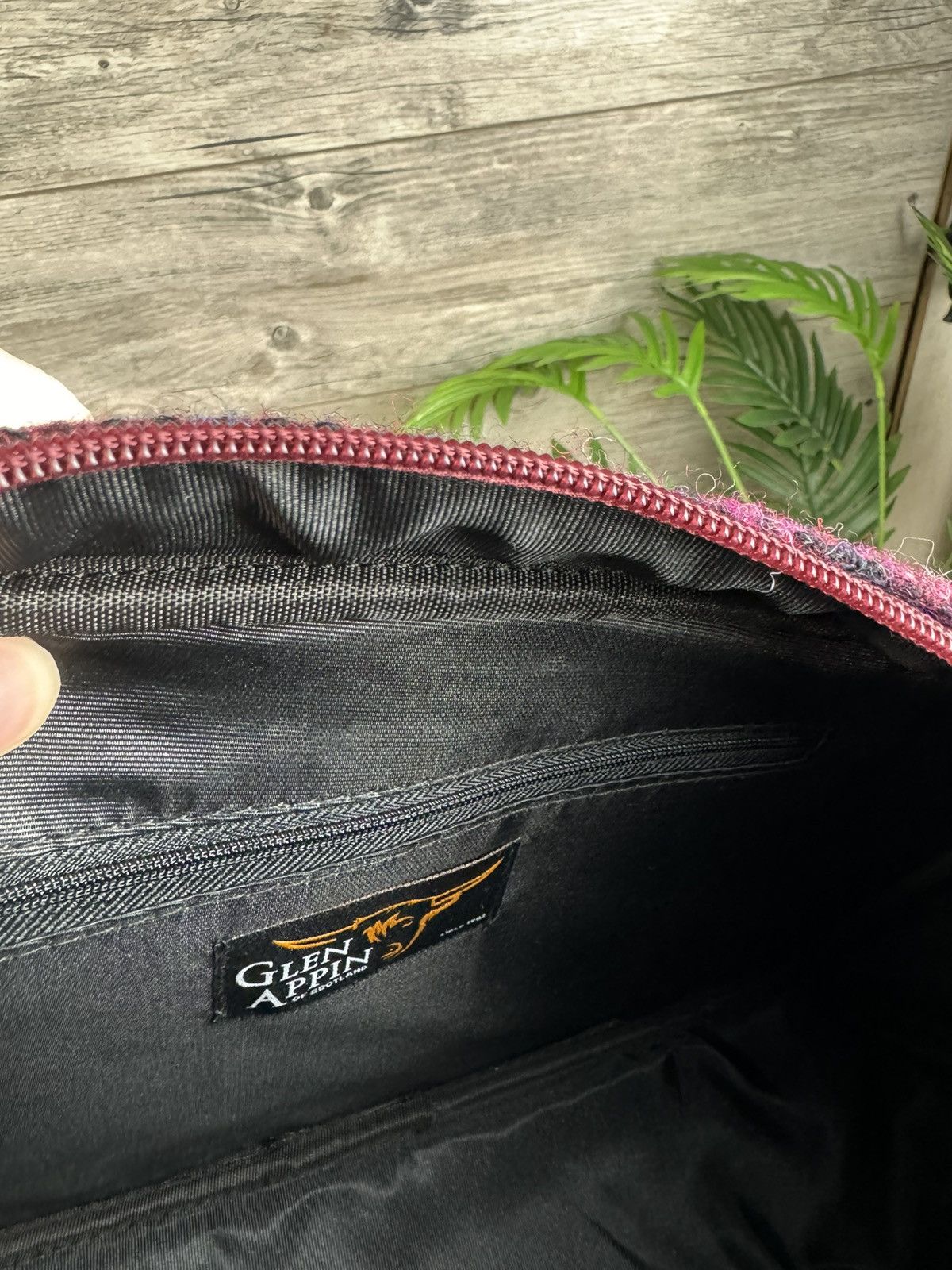 Designer × Harris Tweed Messenger over the shoulder Harris Tweed Glen Appin Size ONE SIZE - 15 Thumbnail