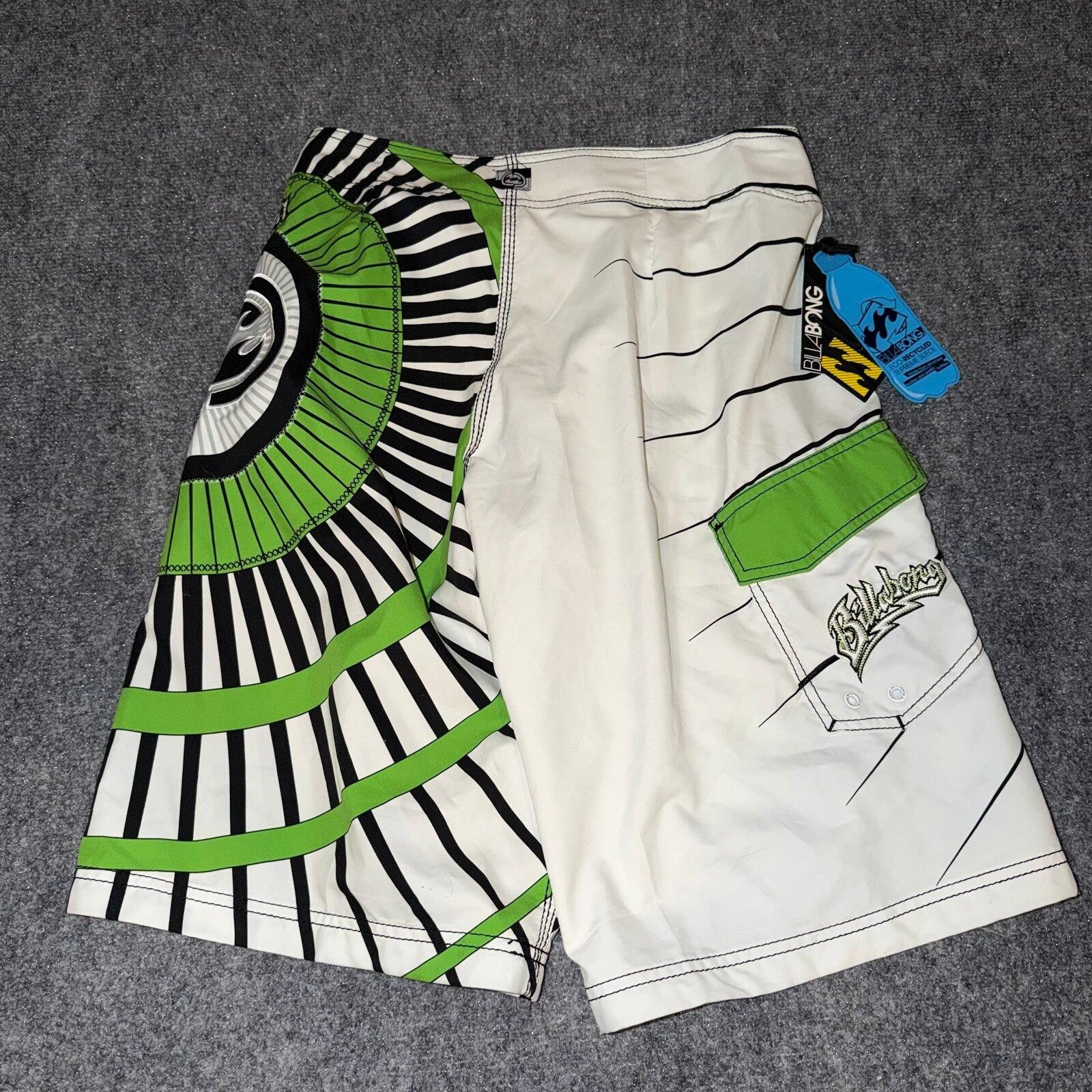 Billabong Billabong Lime Green Board Shorts Deadstock NWT Rare Mens SM Size US 30 / EU 46 - 6 Thumbnail