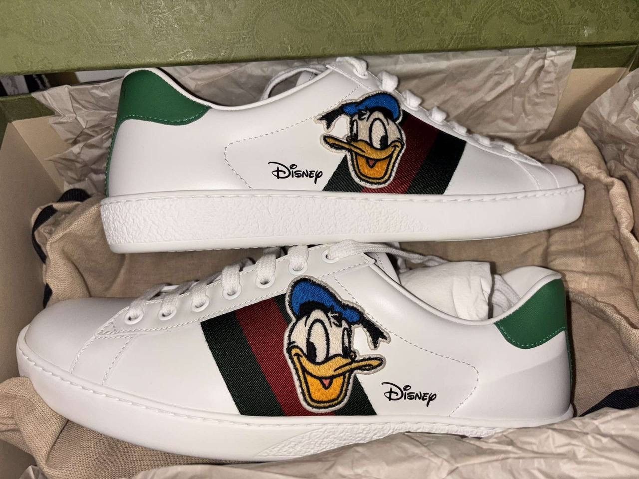 Gucci Gucci ace x Disney Donald Duck Size US 6.5 / EU 39-40 - 3 Thumbnail