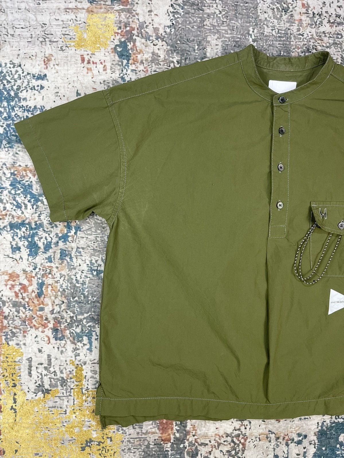 And Wander And Wander CORDURA Fabric Half Button Shirt Size ONE SIZE - 4 Thumbnail