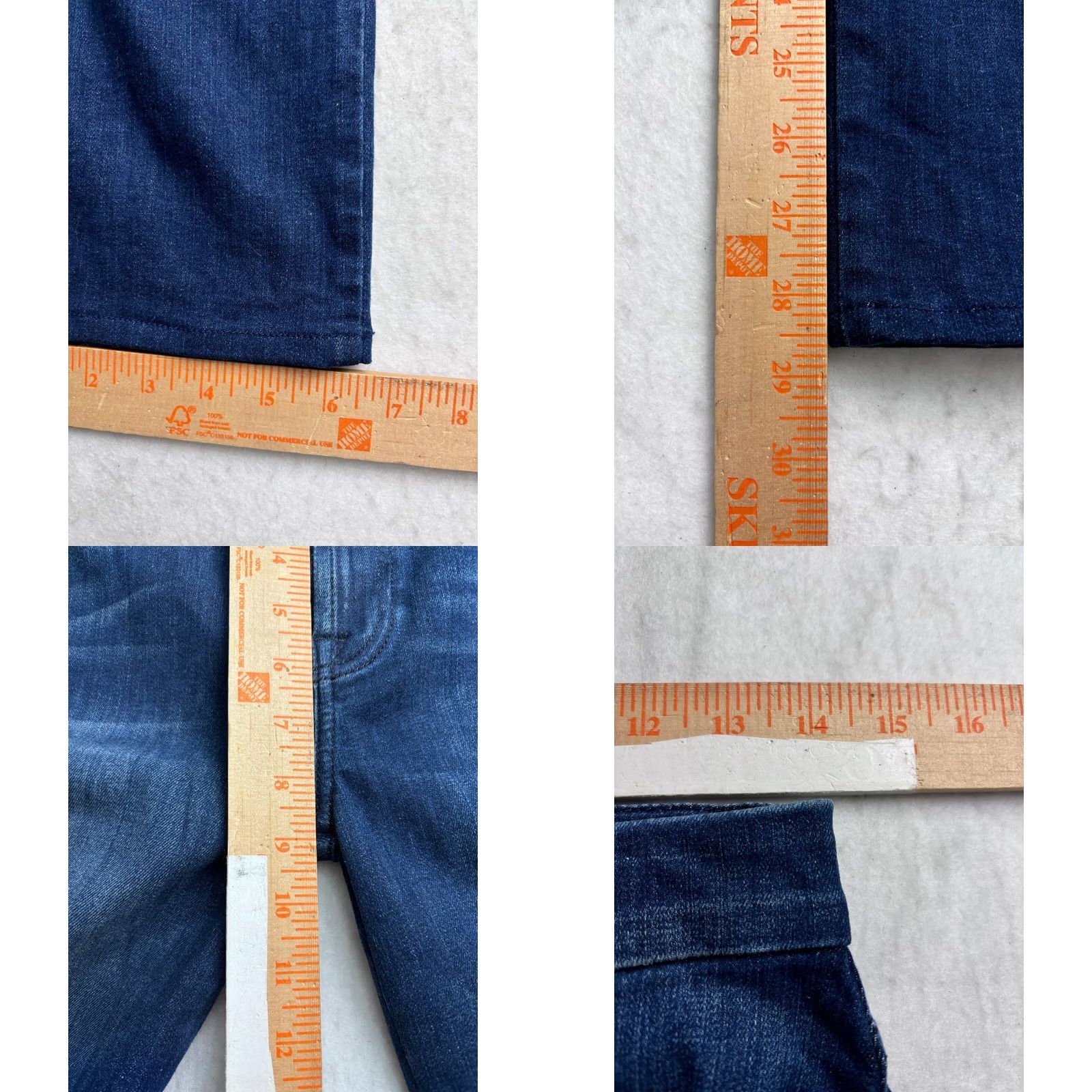 7 For All Mankind 7 For All Mankind Jeans Women Kimmie Straight Leg Denim Dark Blue Size 28 x 28.5 Size 28" / US 6 / IT 42 - 8 Thumbnail