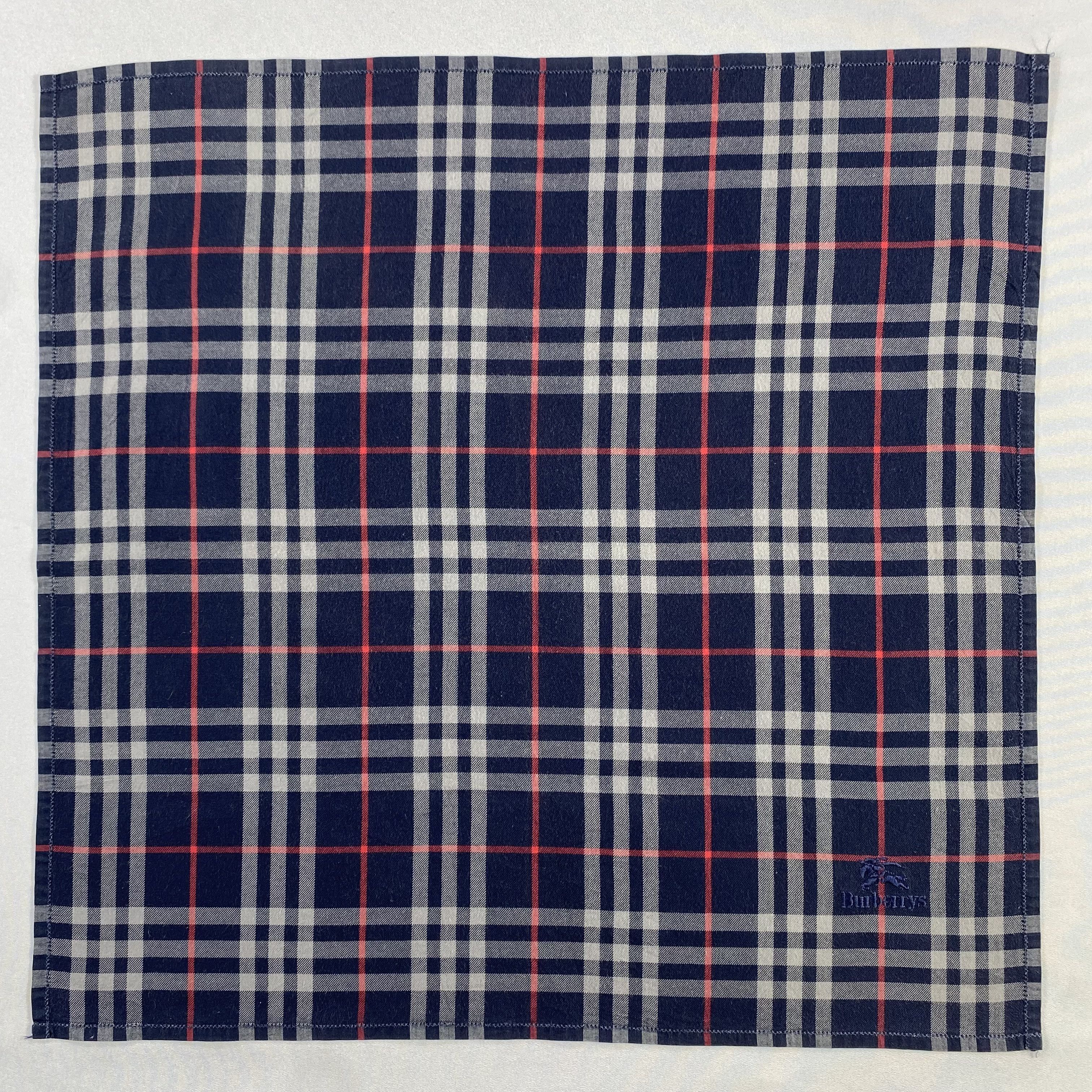 Burberry × Vintage Burberry Handkerchief / Neckerchief / Bandana-P1010 Size ONE SIZE - 1 Thumbnail