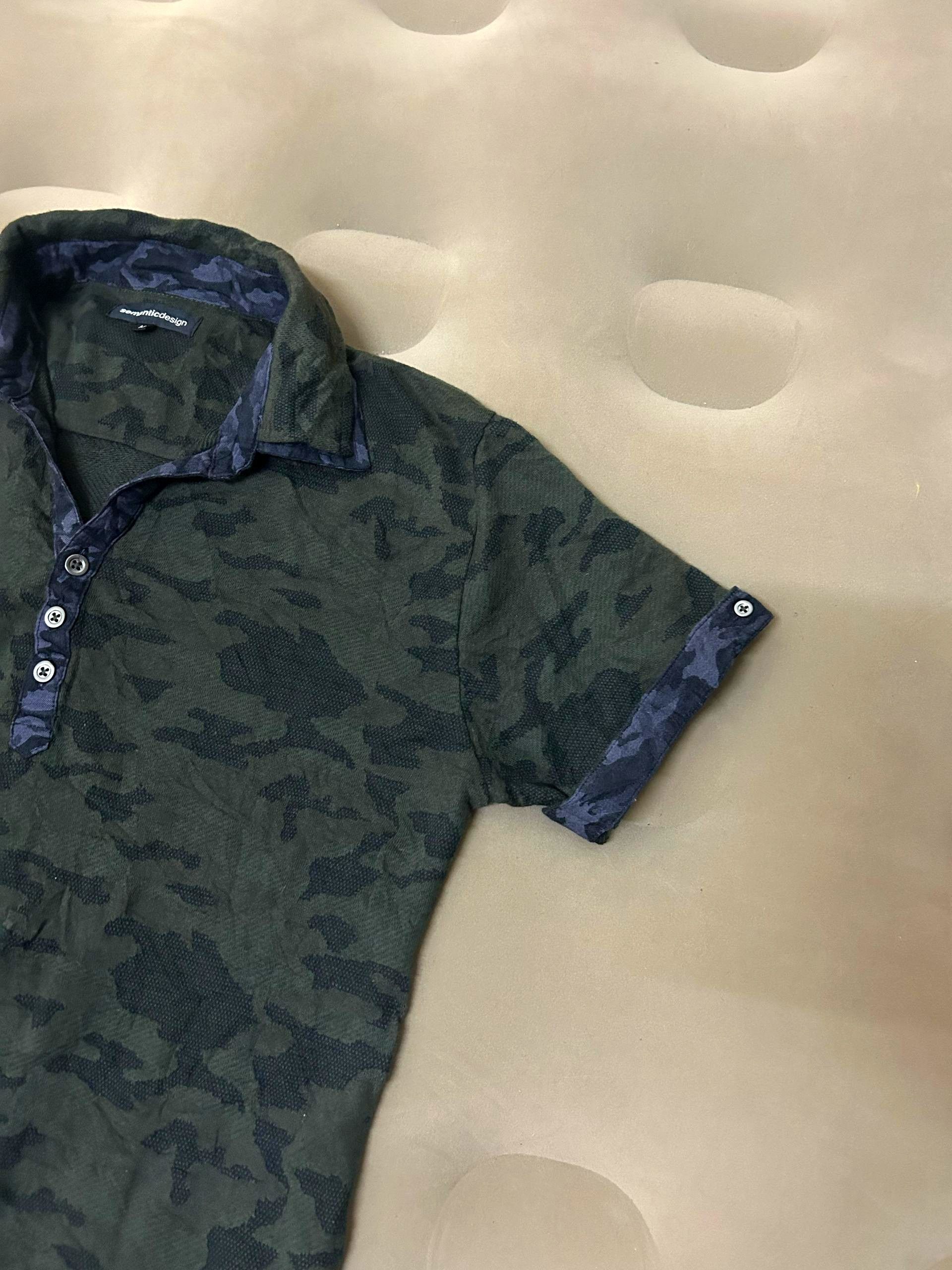 semanticdesign Semanticdesign Double Collar Camo Shirt Size US M / EU 48-50 / 2 - 7 Thumbnail