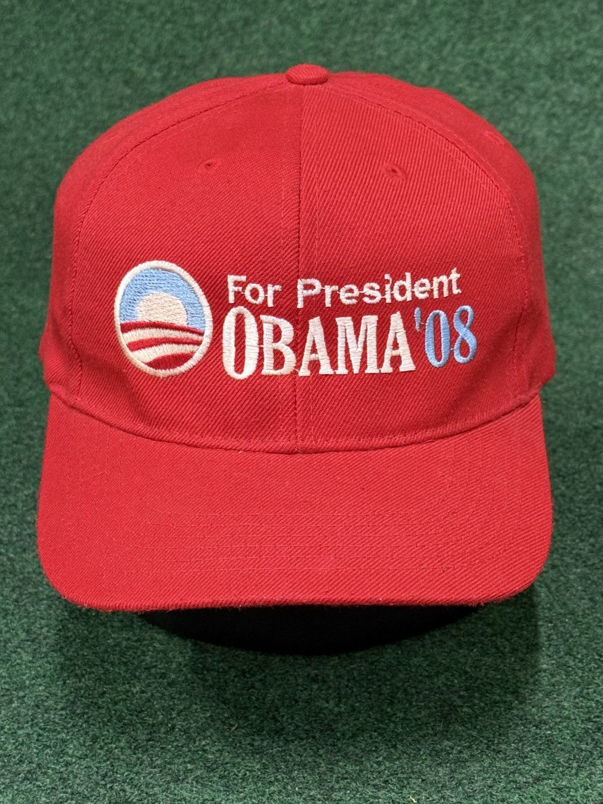 Vintage Vintage Obama 2008 For President Strapback Hat Size ONE SIZE - 1 Thumbnail