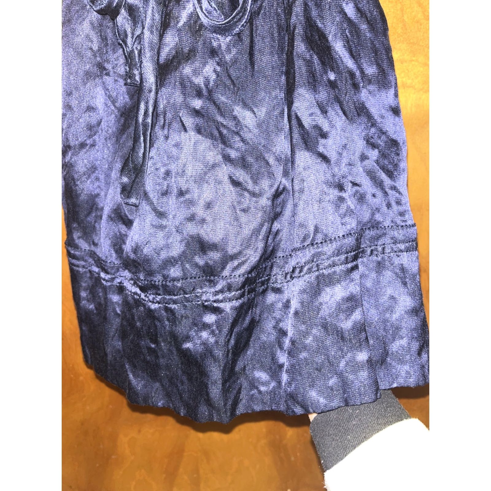J.Crew J.CREW Women Dress Sleeveless Short Belted Silk Cotton Ruffle Tie Black Size 6 Summer Fall Spring Size M / US 6-8 / IT 42-44 - 5 Thumbnail