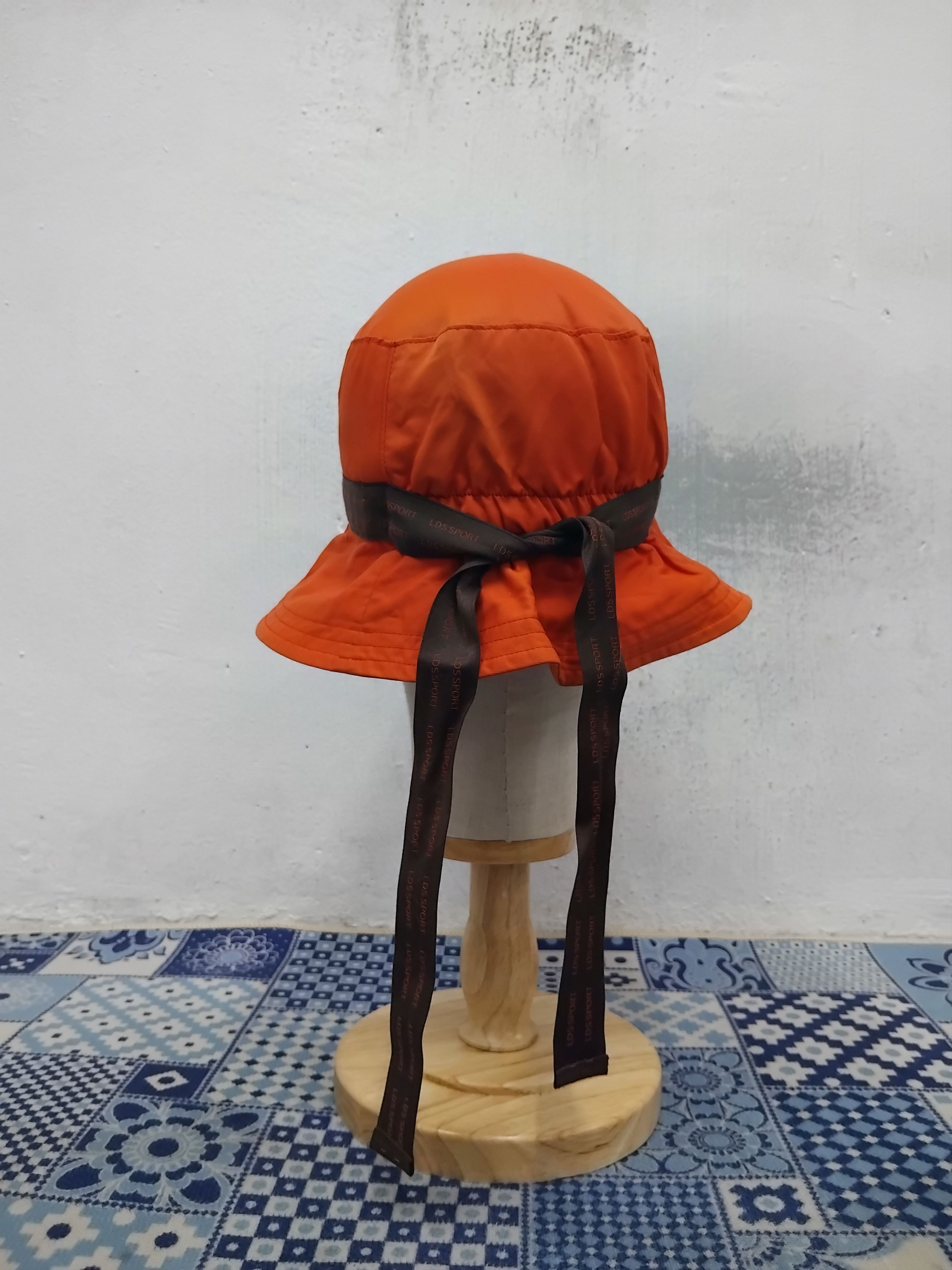 Japanese Brand 💥Lee dong soo golf orange colour hat Size ONE SIZE - 10 Thumbnail