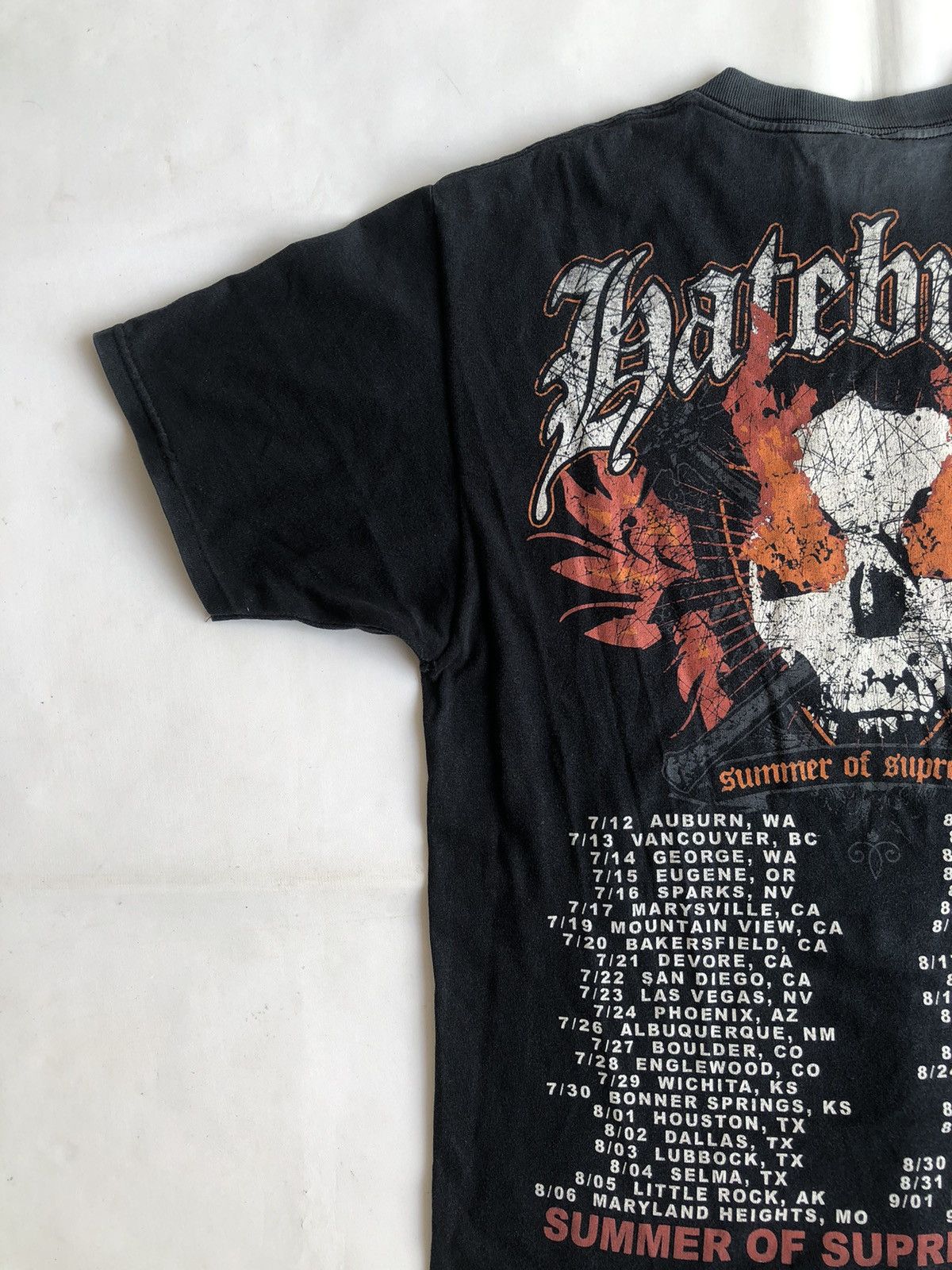 Band Tees × Japanese Brand 00s Hatebreed Tour Tshirt Tee Size US M / EU 48-50 / 2 - 7 Thumbnail