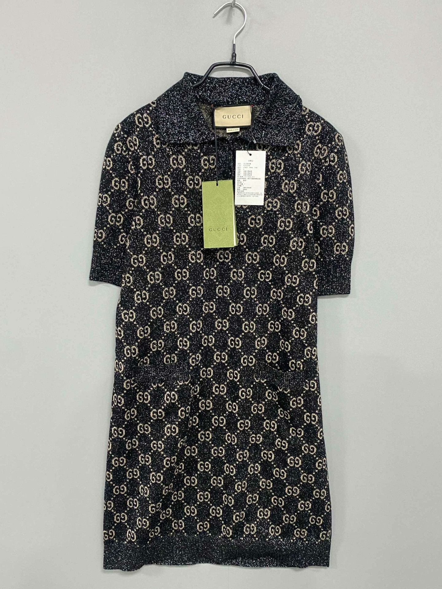 Gucci Gucci Knit Silver Dress S Women Size S / US 4 / IT 40 - 1 Thumbnail