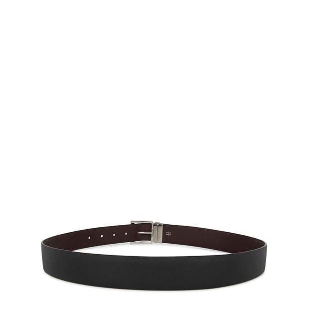 Prada PRADA Reversible Saffiano Leather Belt - 85 Size ONE SIZE - 2 Thumbnail
