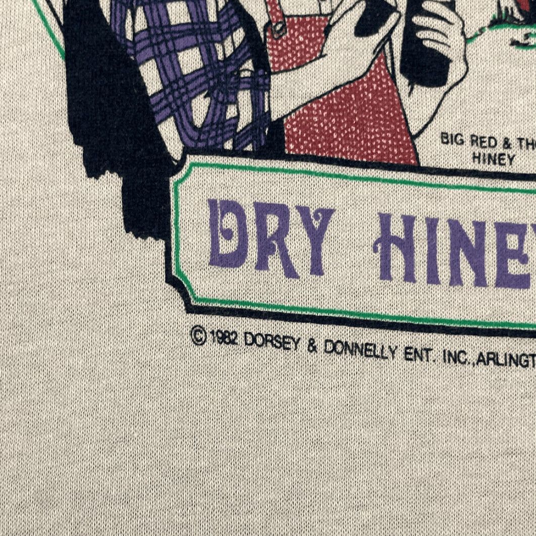 Vintage VINTAGE Hiney Winery Shirt Adult XS Beige 80s Dry Wine Promo Size US XS / EU 42 / 0 - 4 Thumbnail