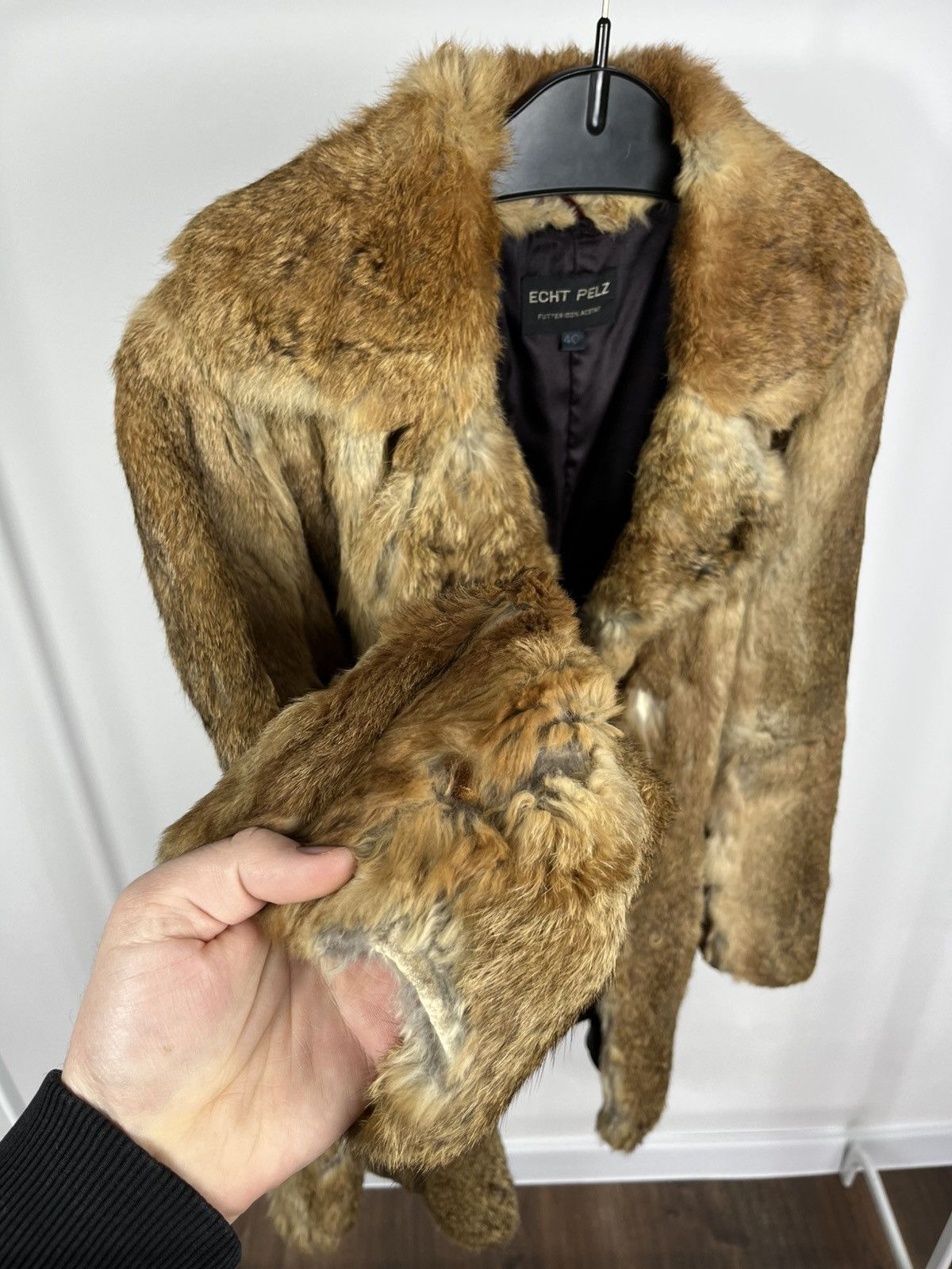 Other Vintage Real Fur Coat Women’s Size 40 Genuine Fur Jacket Size M / US 6-8 / IT 42-44 - 10 Thumbnail