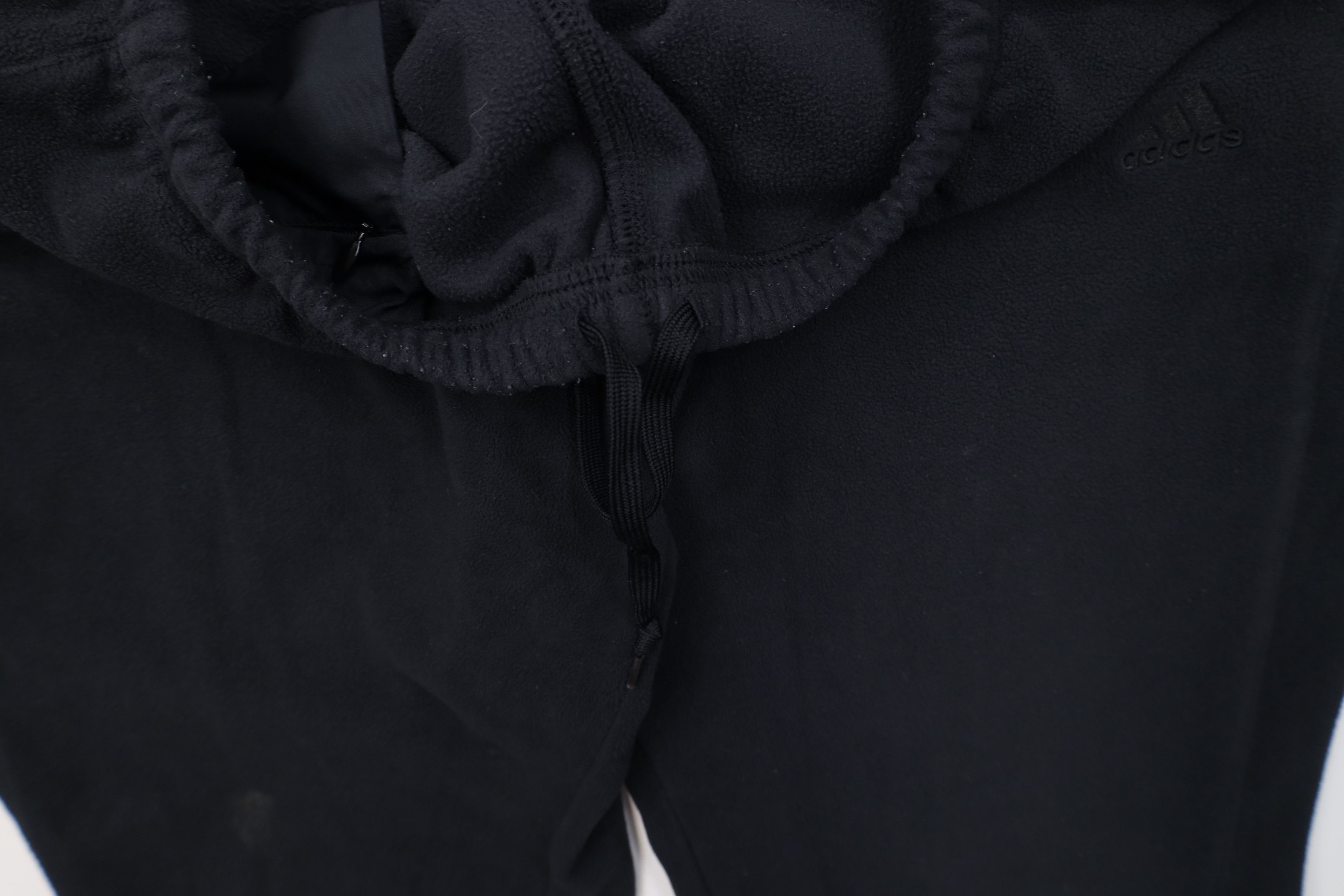 Adidas Vintage Y2K 2005 Adidas Spell Out Wide Leg Fleece Pants Size 32" / US 10 / IT 46 - 7 Thumbnail