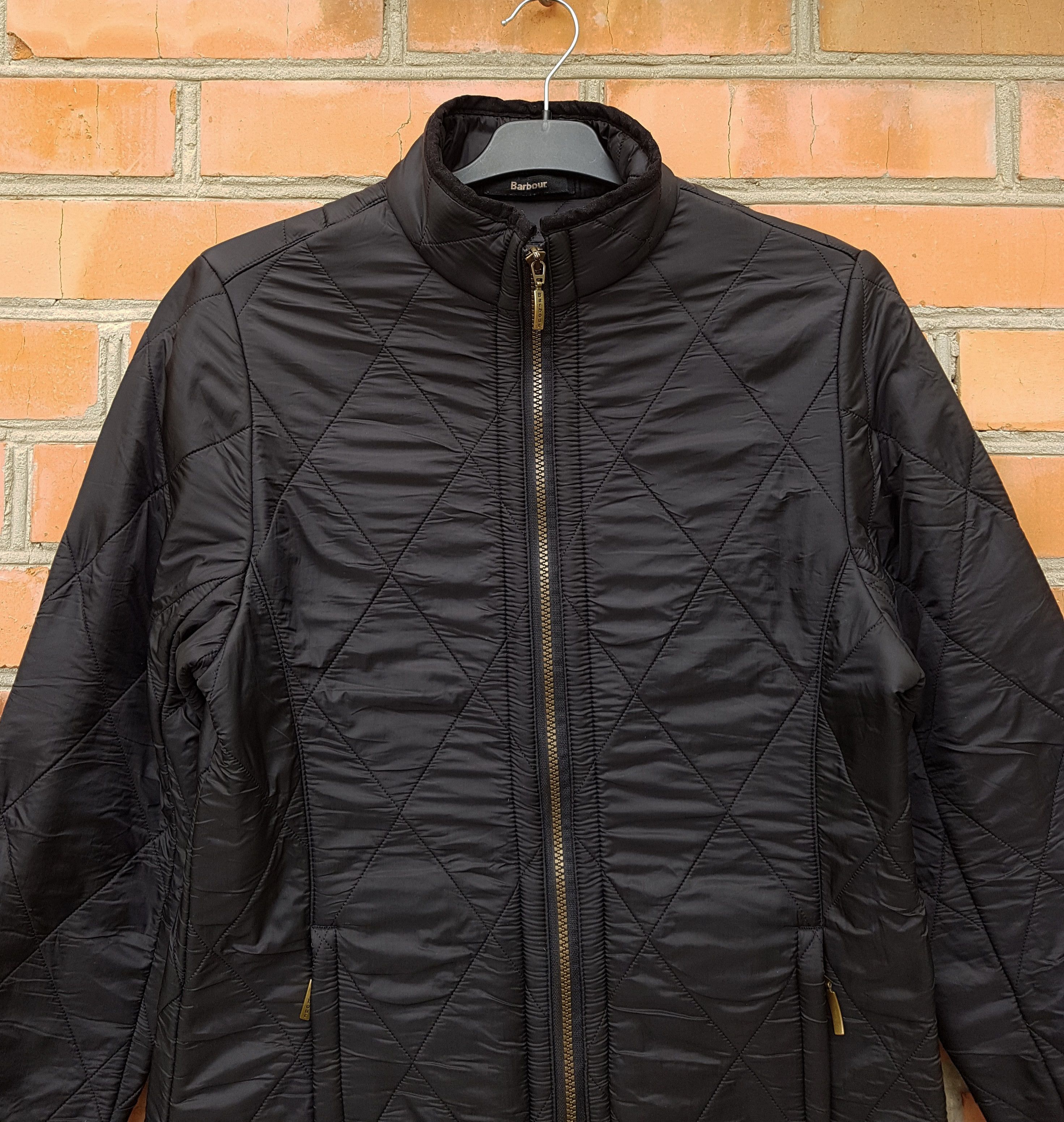 Barbour Barbour Polarquilt Long Quilted Coat Jacket Fleece Lining Size M / US 6-8 / IT 42-44 - 4 Thumbnail