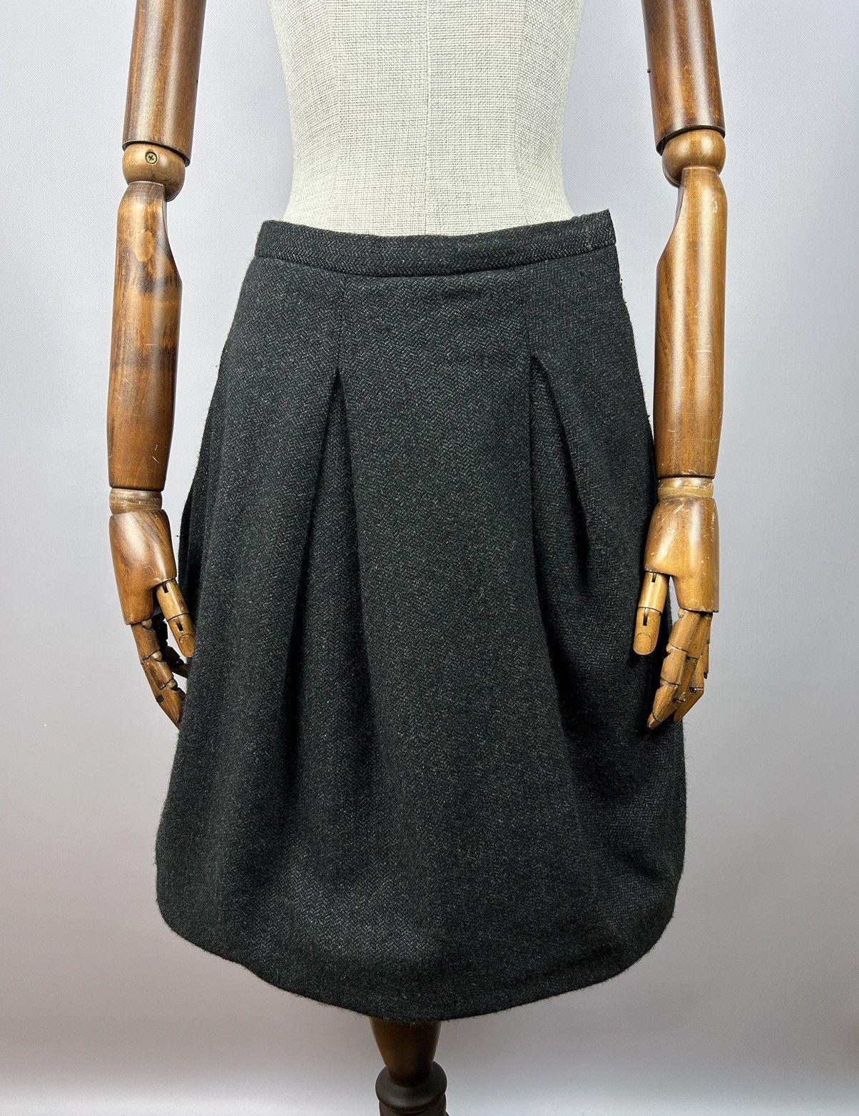 Ralph Lauren Black Label Ralph Lauren Black Label Camel Hair Tweed Balloon Bell Skirt Size 28" / US 6 / IT 42 - 2 Thumbnail
