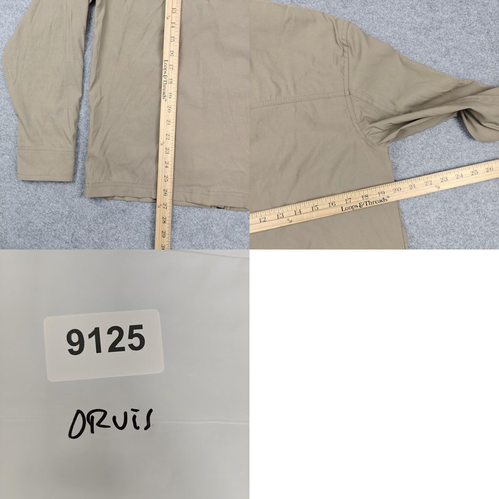 Orvis Orvis Jacket Mens Small Beige Classic Collection Full Zip Windbreaker Shirt? Size US S / EU 44-46 / 1 - 8 Thumbnail