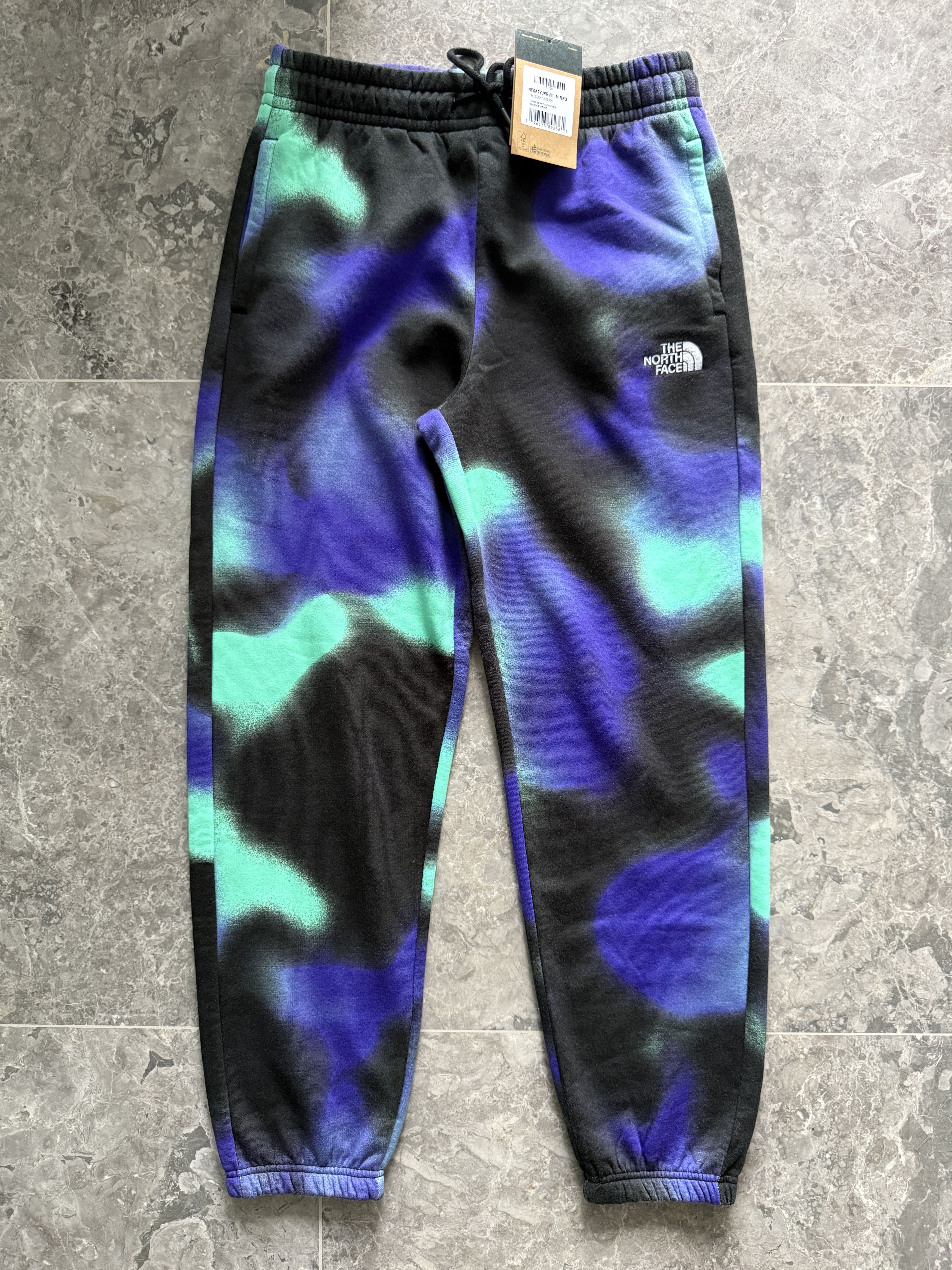 The North Face THE NORTH FACE ESSENTIAL HIGH WAIST JOGGERS PURPLE CYAN Size 28" / US 6 / IT 42 - 7 Thumbnail