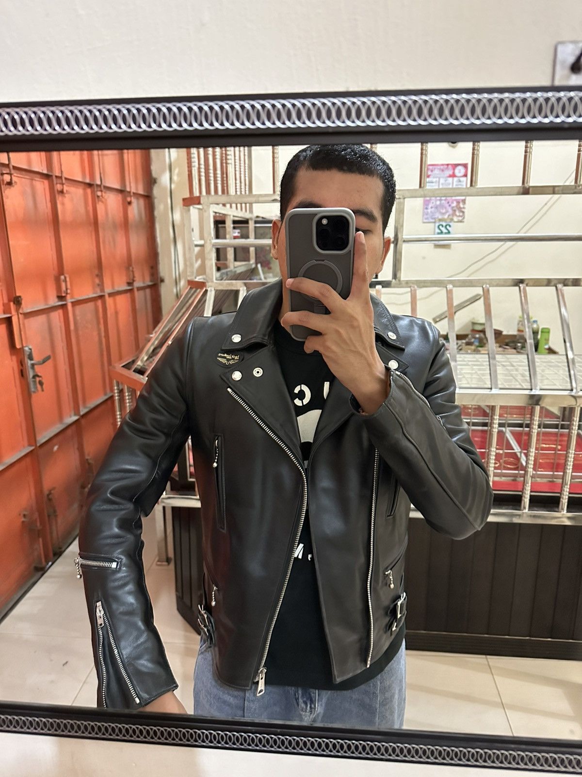 Lewis Leathers Lewis leathers lightning jacket 391T Size US XS / EU 42 / 0 - 11 Thumbnail