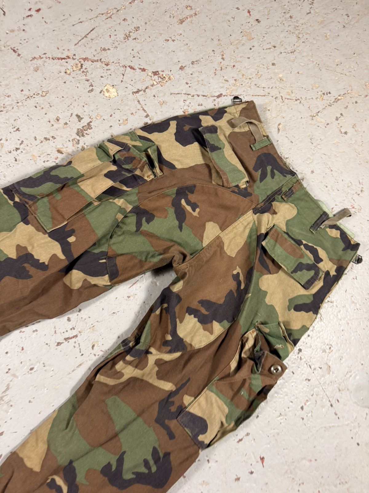 Other Vintage Dark Camo Military Cargo Pants Size US 32 / EU 48 - 6 Thumbnail