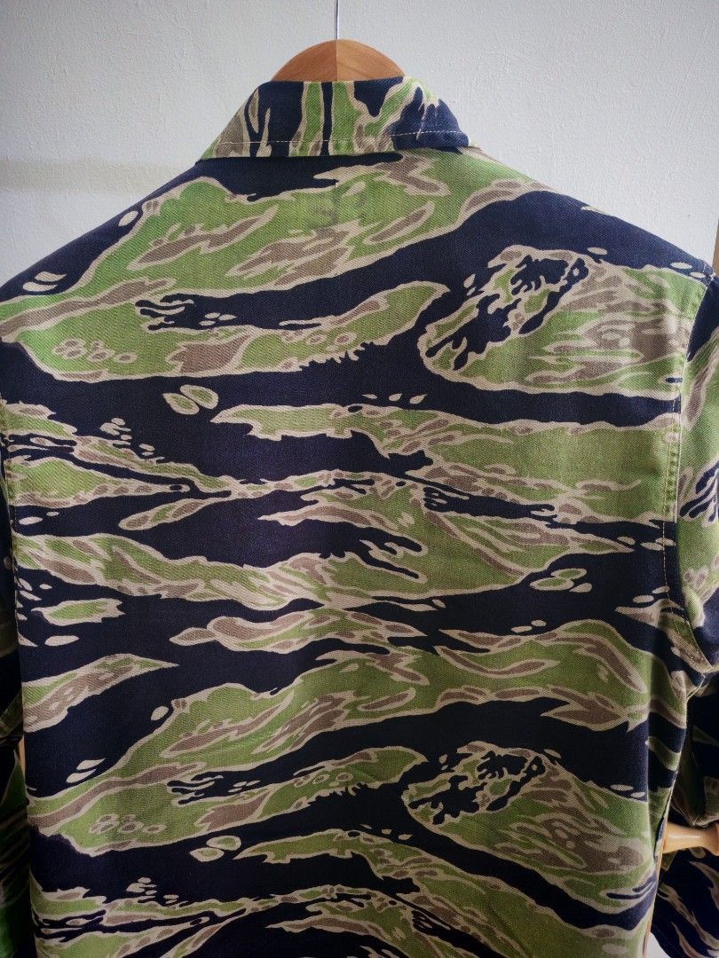 Vintage Tiger Stripe Camo Vietnam War Vintage Jacket Size US S / EU 44-46 / 1 - 6 Thumbnail